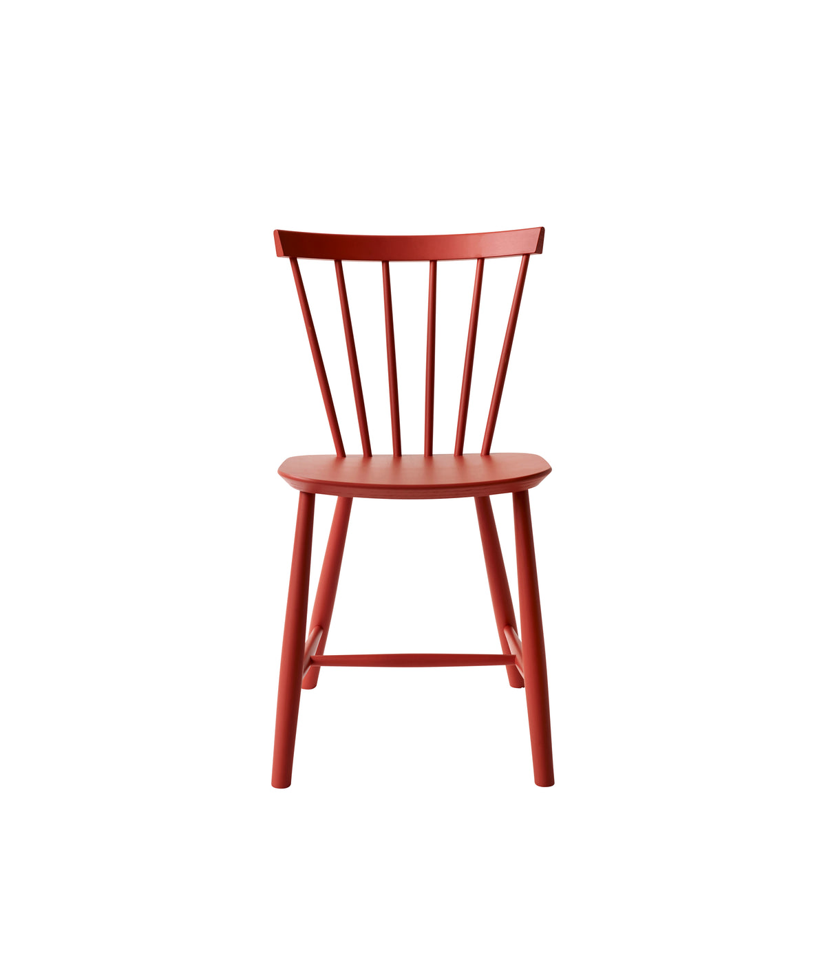 J46 - Stol - 2 stk - Bøg - Coral Red