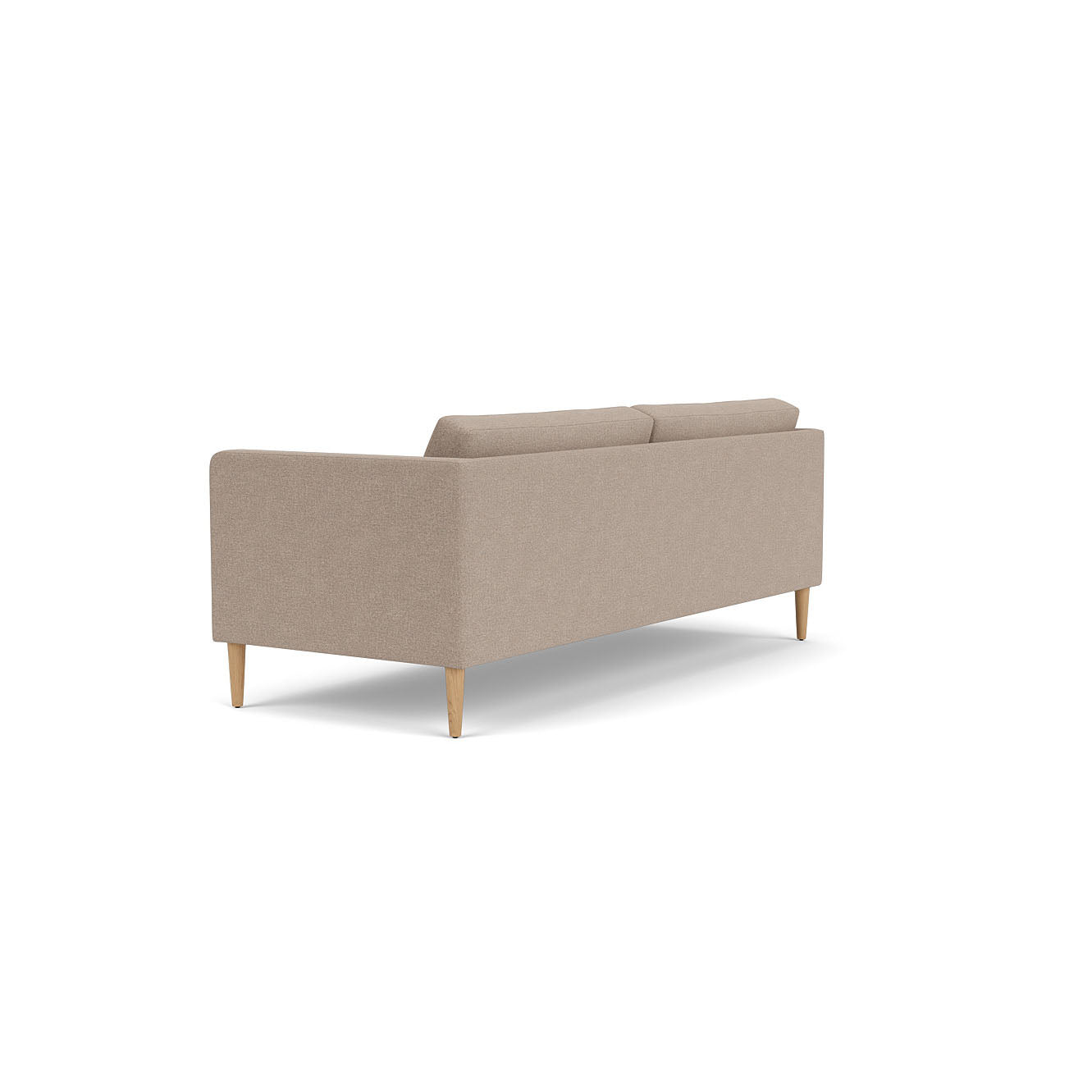 L42 Firhøj - 2,5 pers. sofa - Eg - Beige (61)