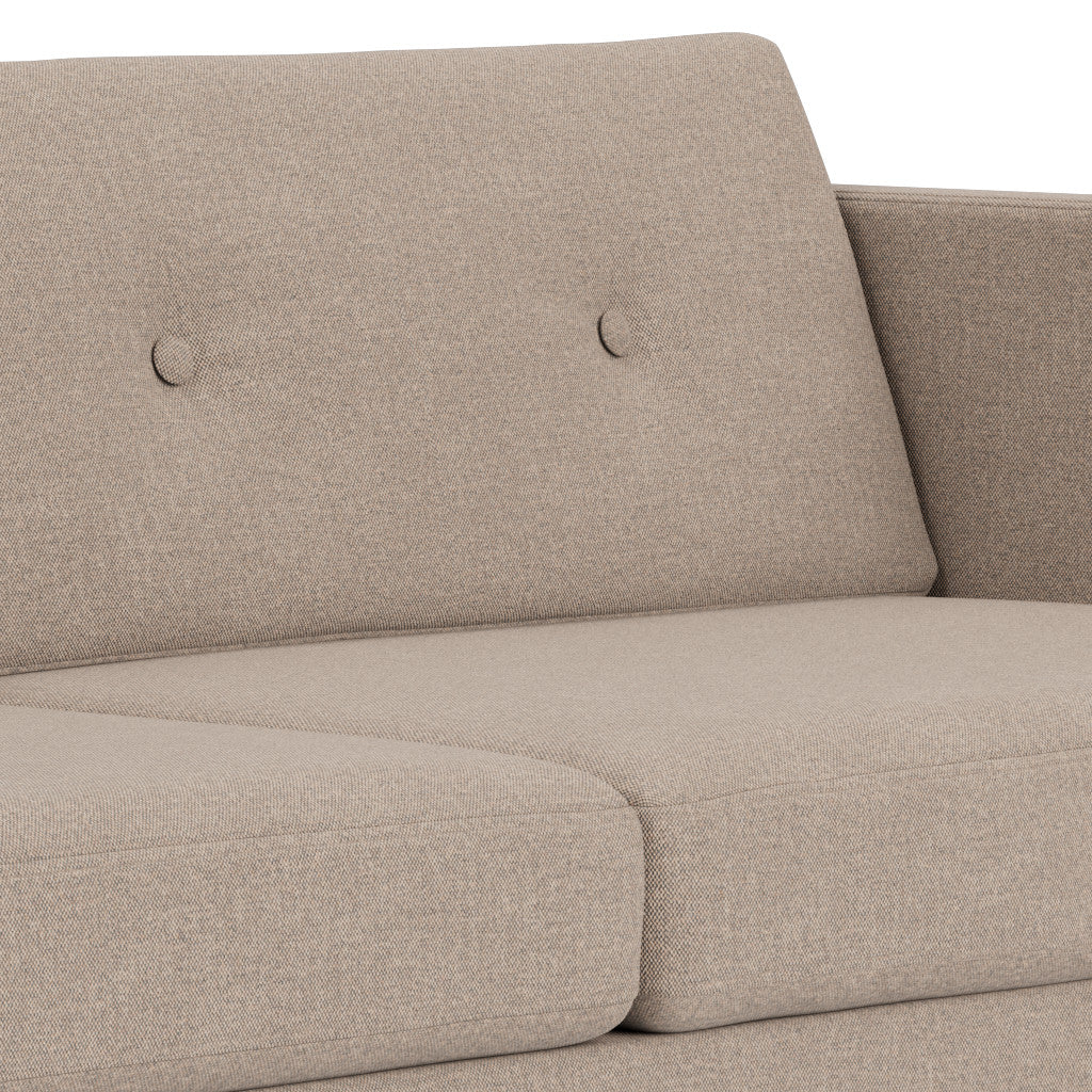 L42 Firhøj - 2,5 pers. sofa - Eg - Beige (61)