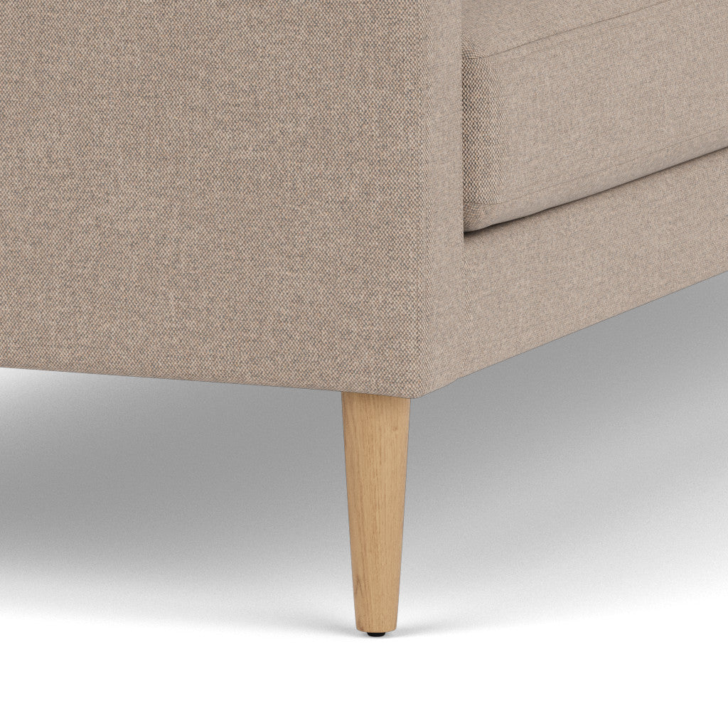 L42 Firhøj - 2,5 pers. sofa - Eg - Beige (61)