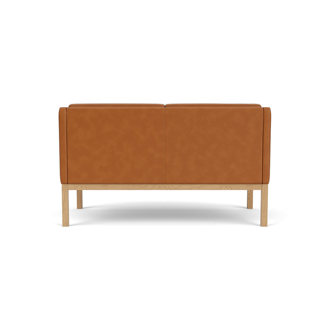L45 - MK154 Mogens Koch - 2 pers. sofa - Cognac
