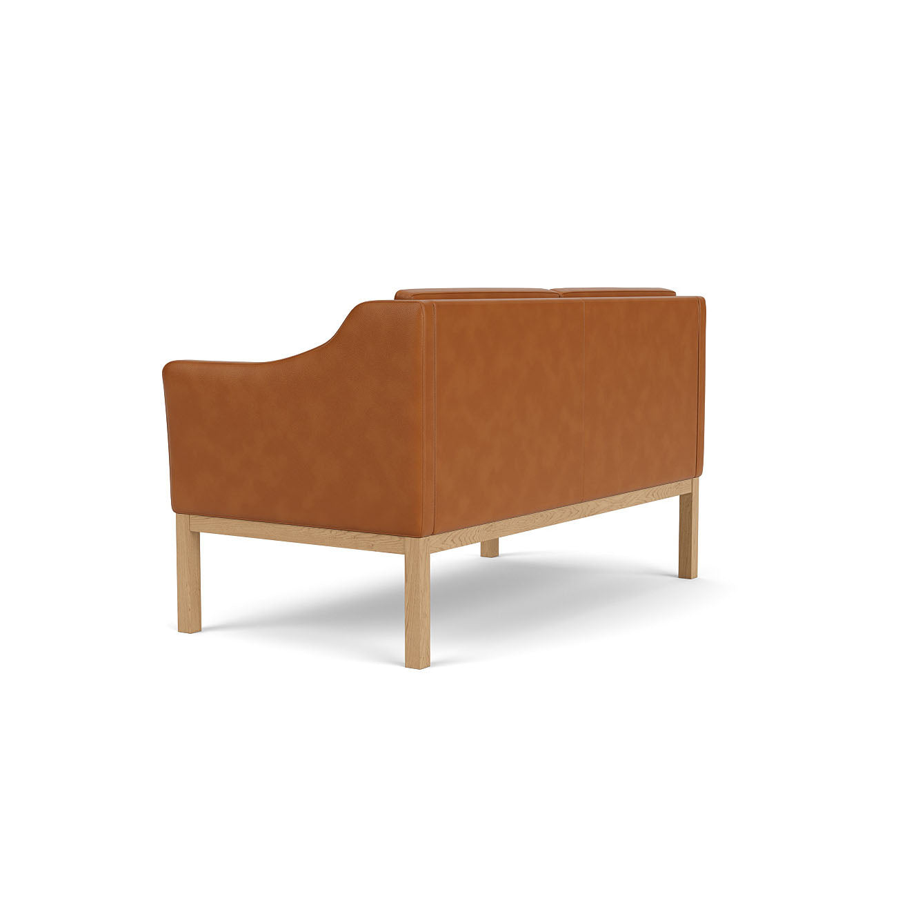 L45 - MK154 Mogens Koch - 2 pers. sofa - Cognac