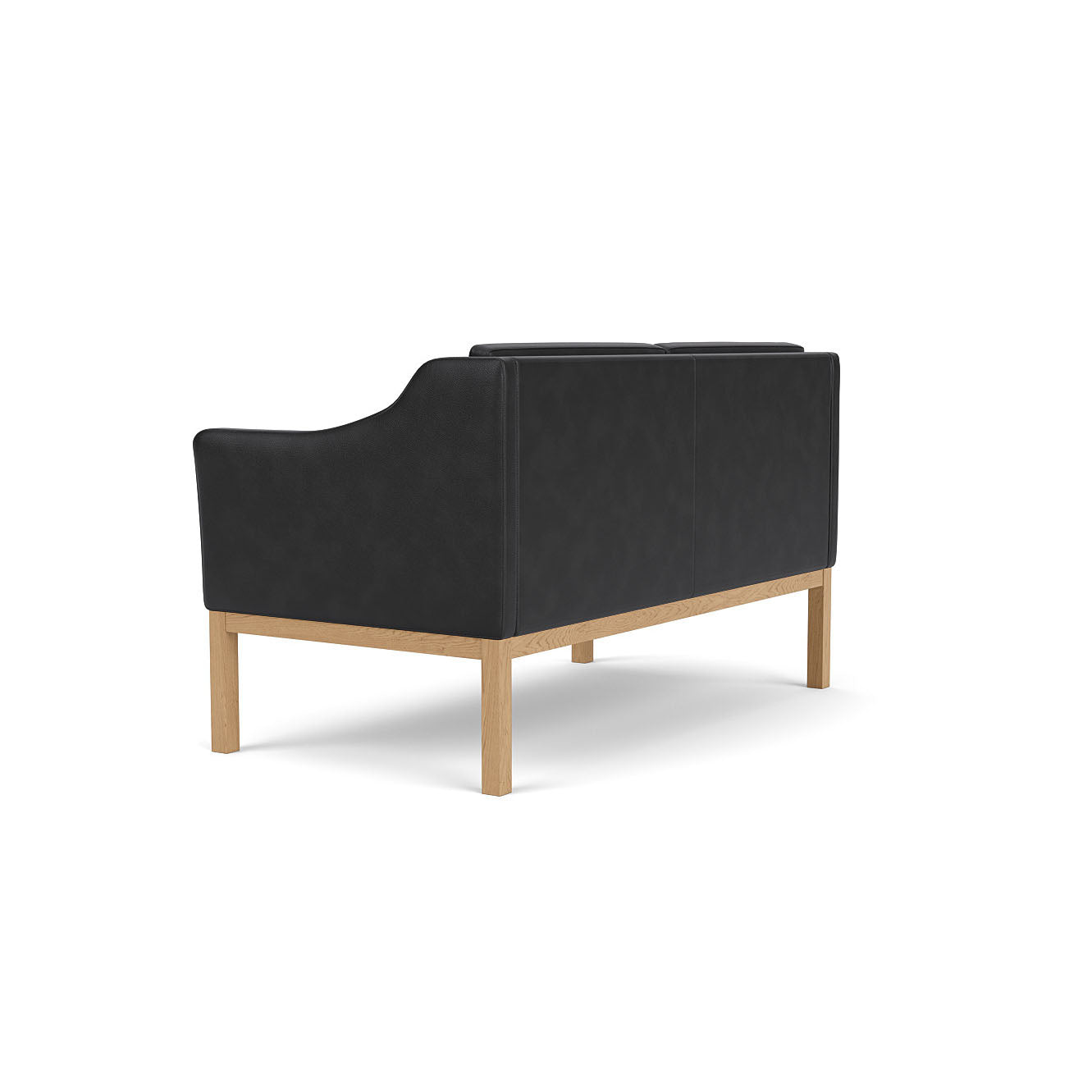 L45 - MK154 Mogens Koch - 2 pers. sofa - Black