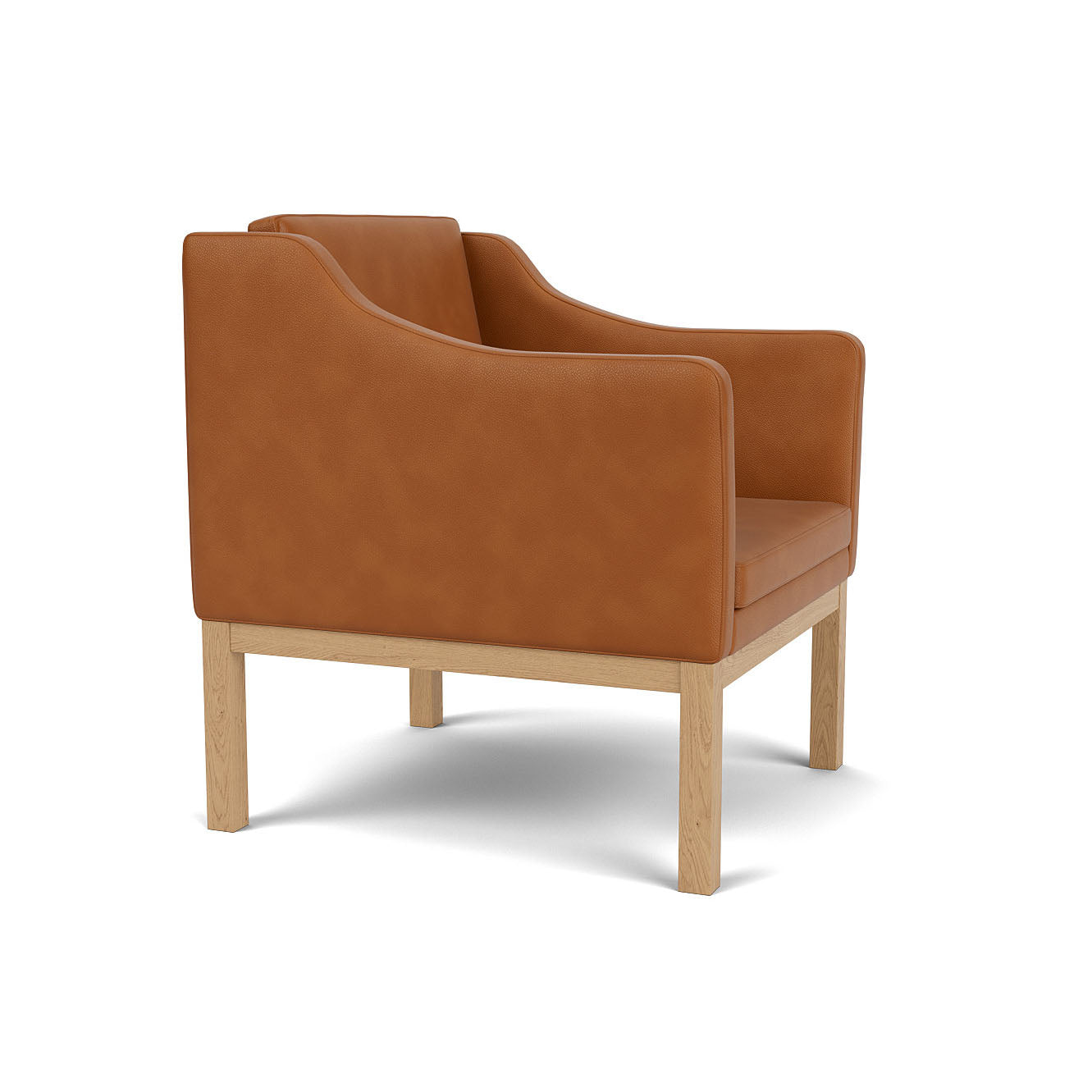 L46 - MK155 Mogens Koch - Lænestol - Cognac