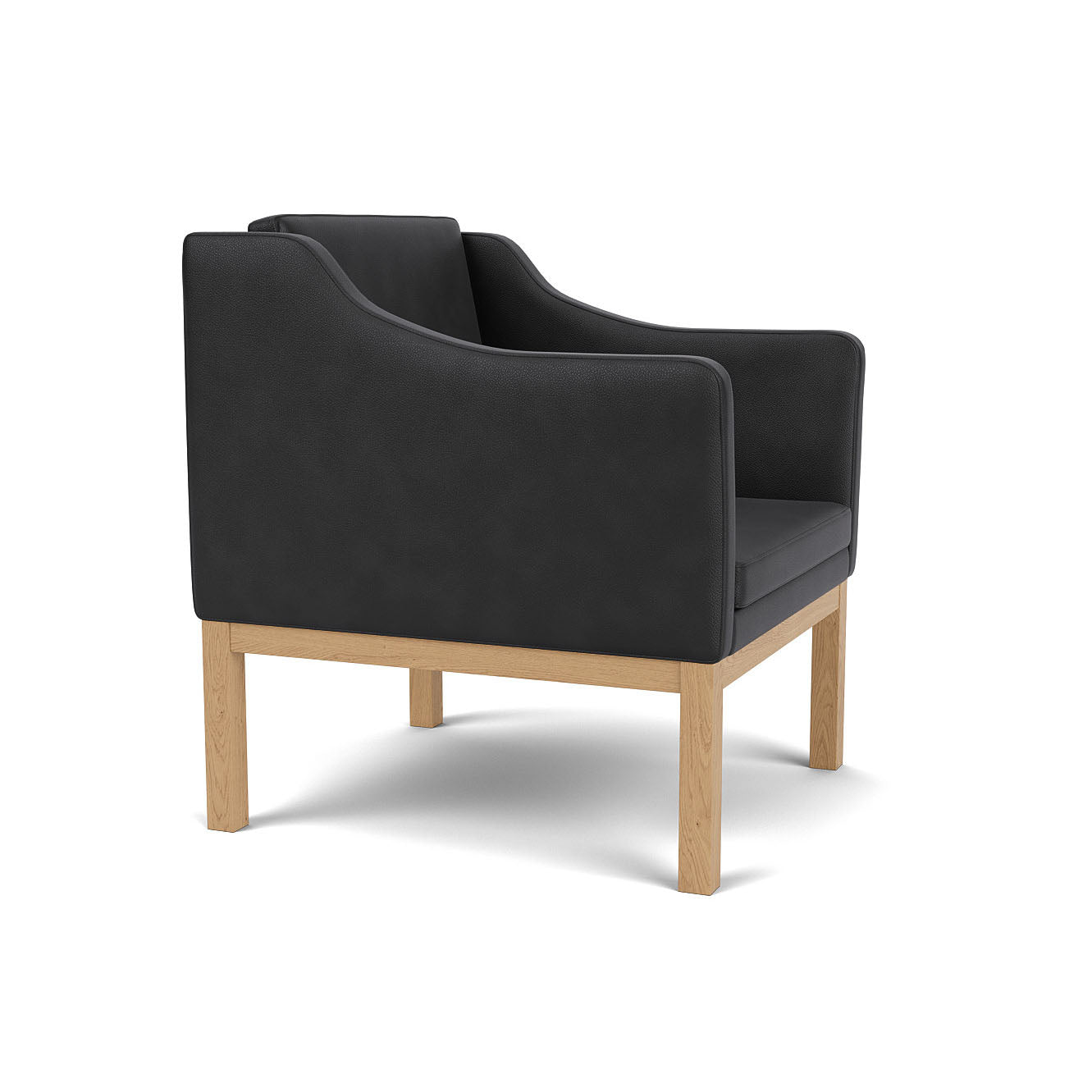 L46 - MK155 Mogens Koch - Lænestol - Black