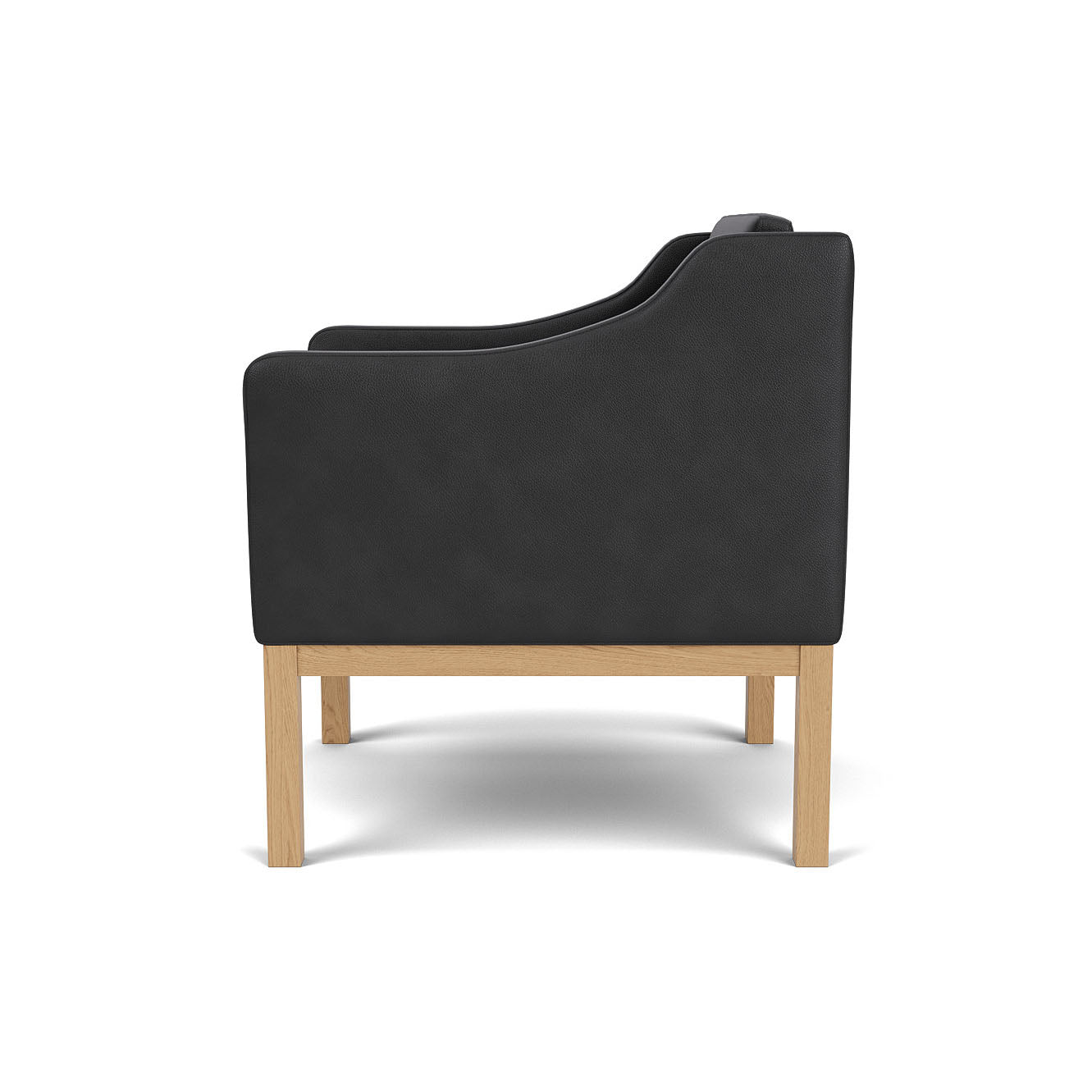 L46 - MK155 Mogens Koch - Lænestol - Black
