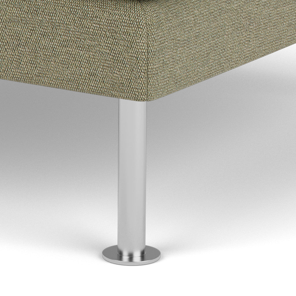 L42 Firhøj - Puf - Stål - Green (58)