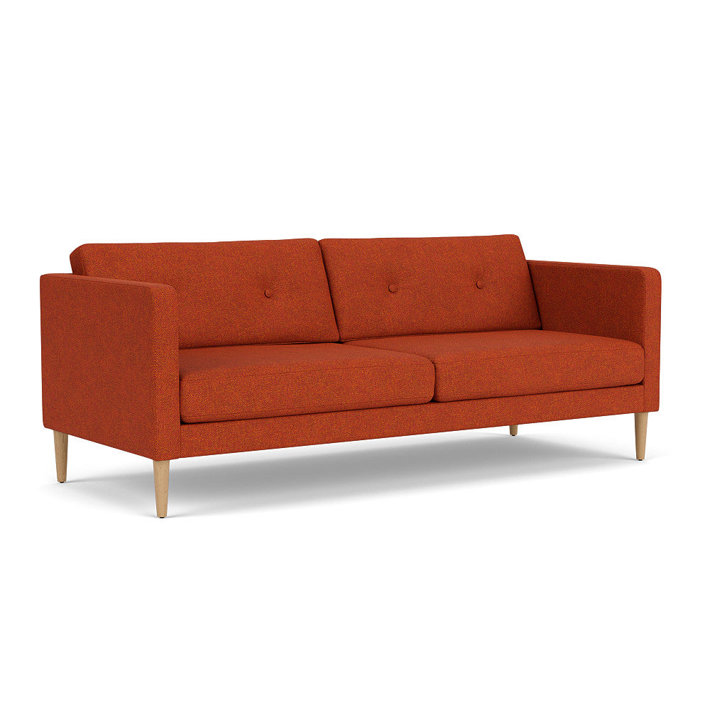L42 Firhøj - 2,5 pers. sofa - Eg - Orange (13)