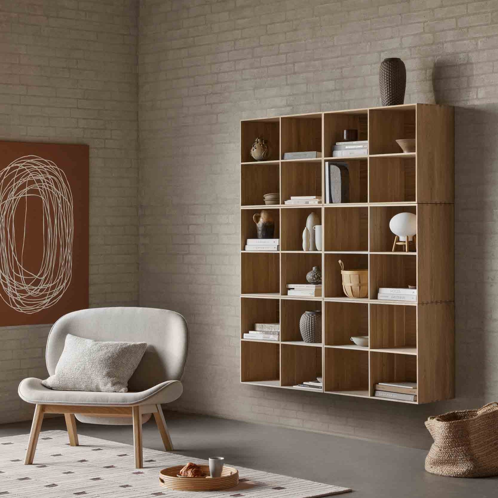 B98 Bogkasser eg 54x72x32 - Mogens Koch-miljø