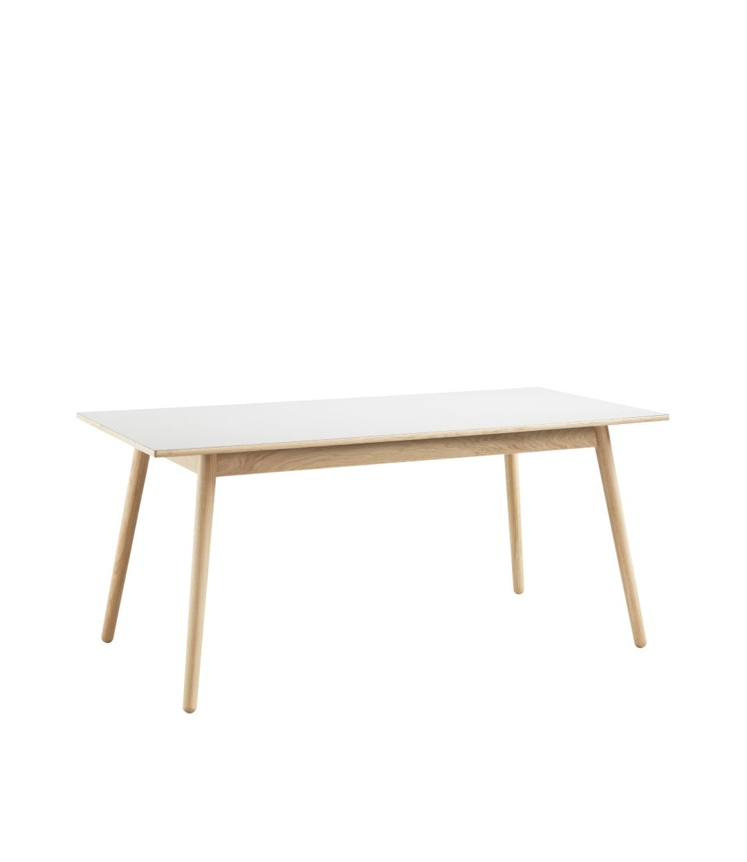 C35B Spisebord i Eg Linoleum Mushroom af Poul M. Volther