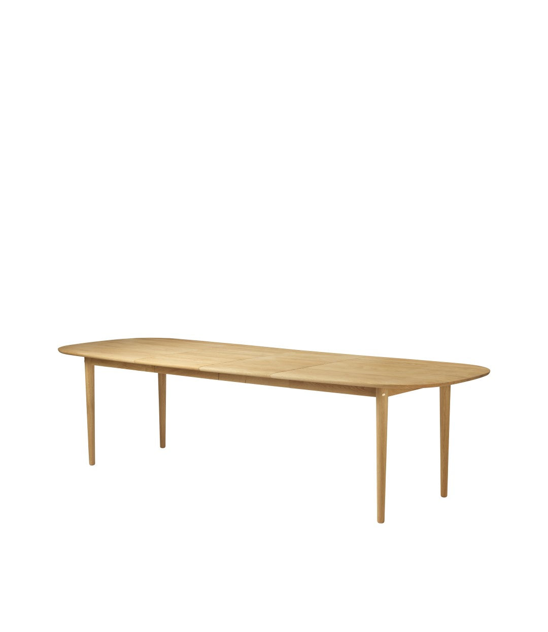 C63E Bjørk Spisebord m/2 tillægsplader i Eg af Unit10