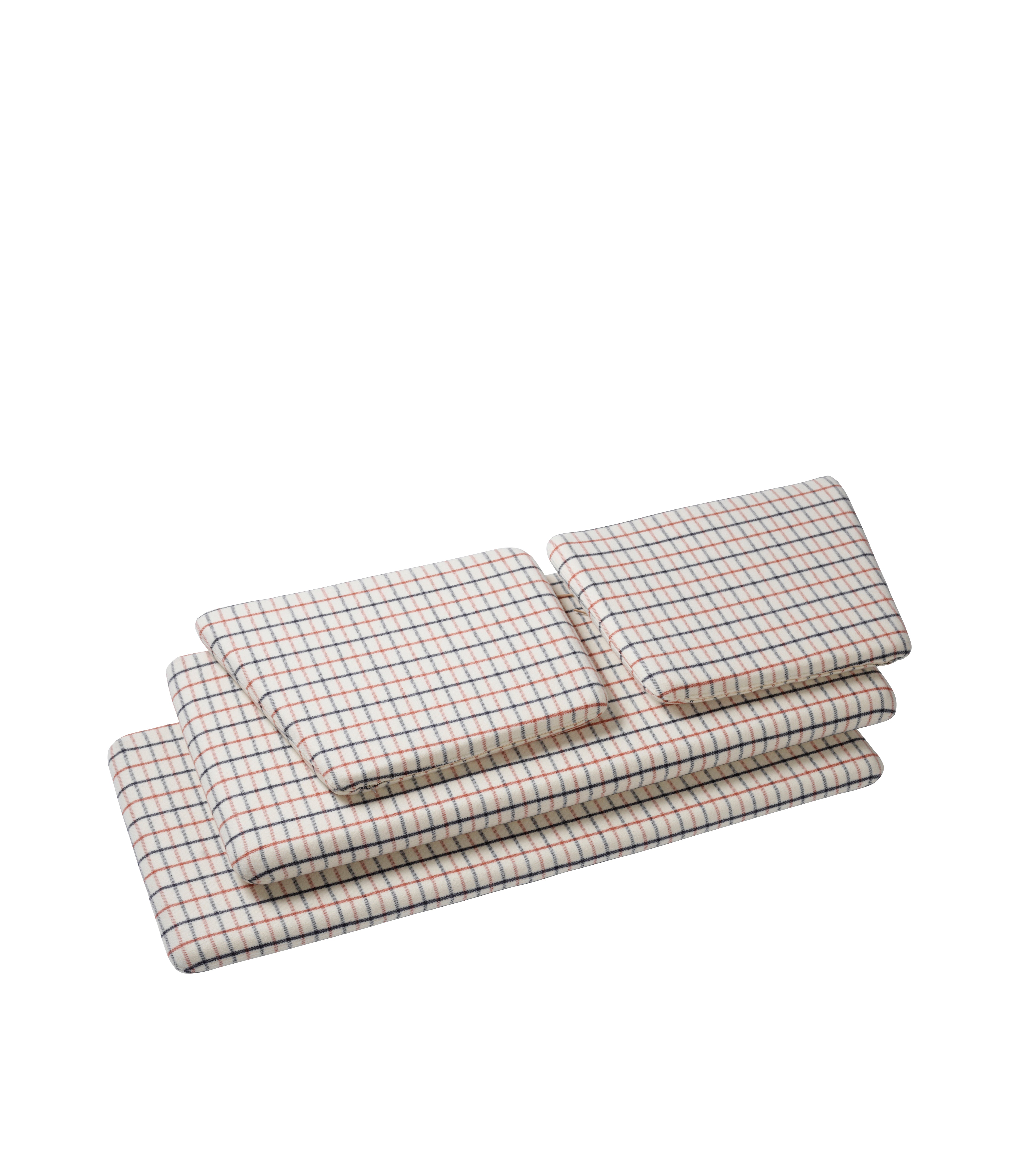 J148 Hynde Uld Rødternet Hestedækken af Erik Ole Jørgensen