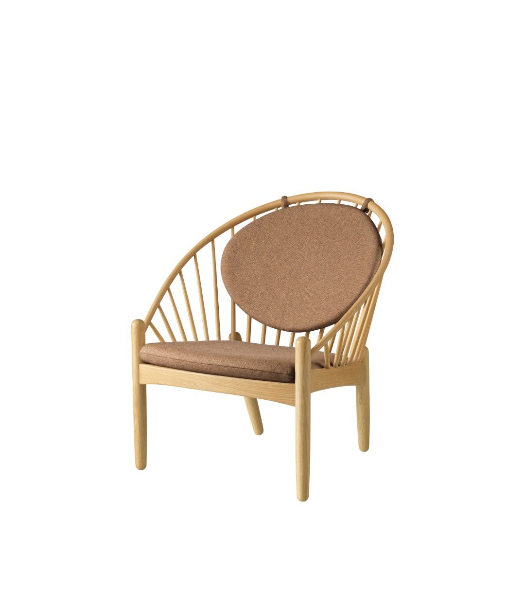 J166 Jørna Stol i Eg Brown af Poul M. Volther