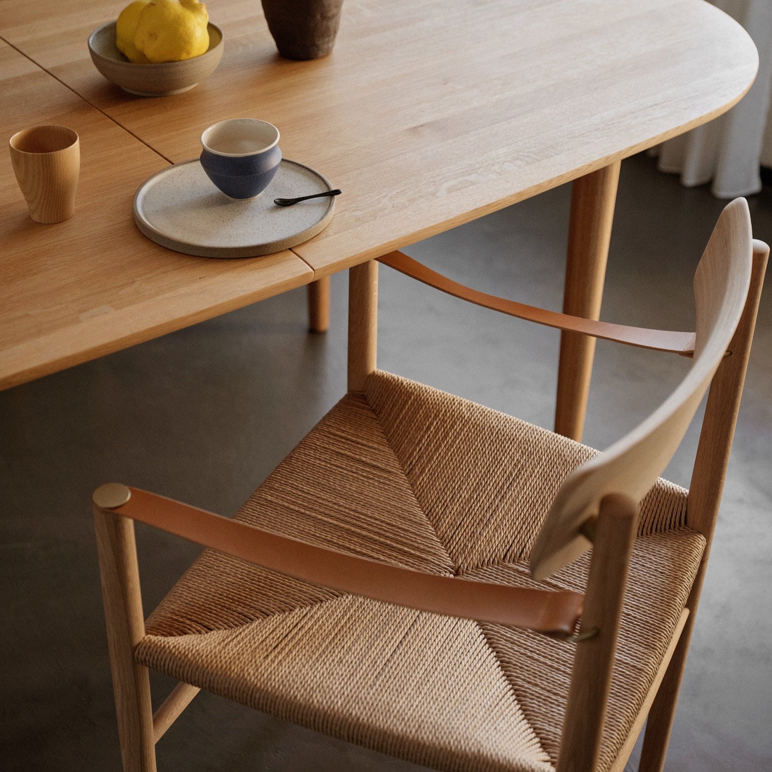 J186 Hesbjerg Stol i Eg Olieret af Unit10