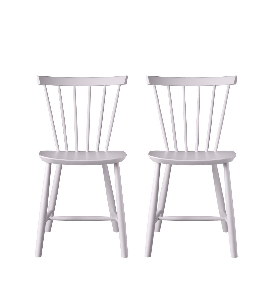 J46 Stol 2 stk Bøg Violet Hair af Poul M. Volther