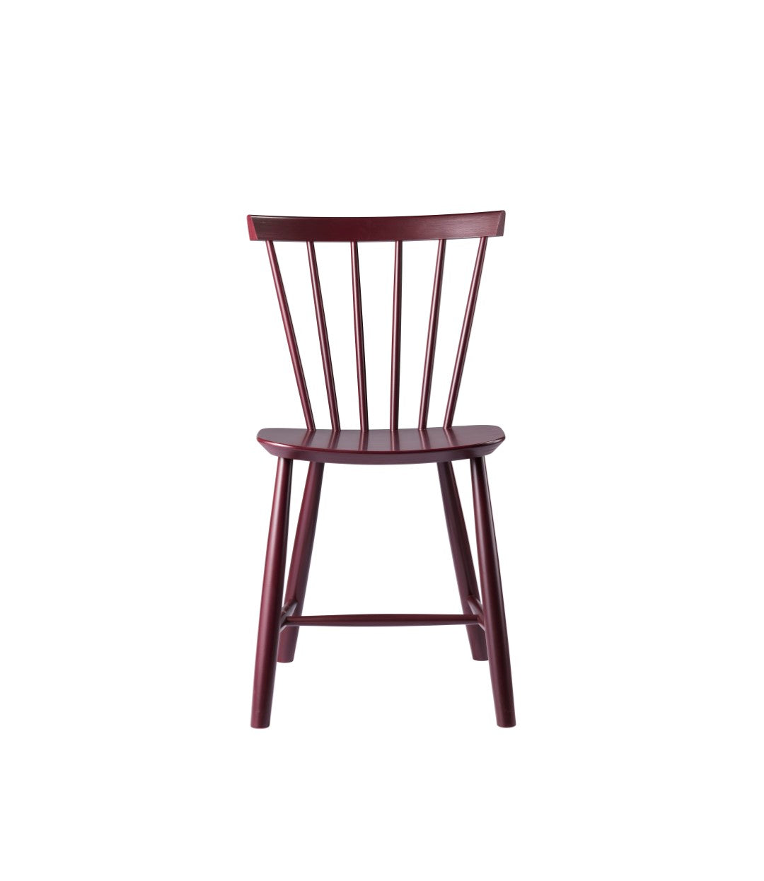 J46 Stol i Bøg Black Red af Poul M. Volther