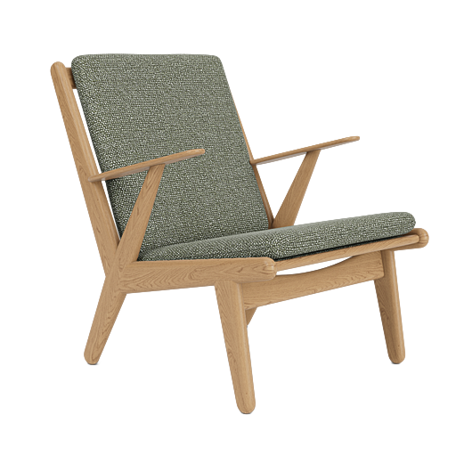 J53 - Lænestol - Eg - Green-Melange (56)