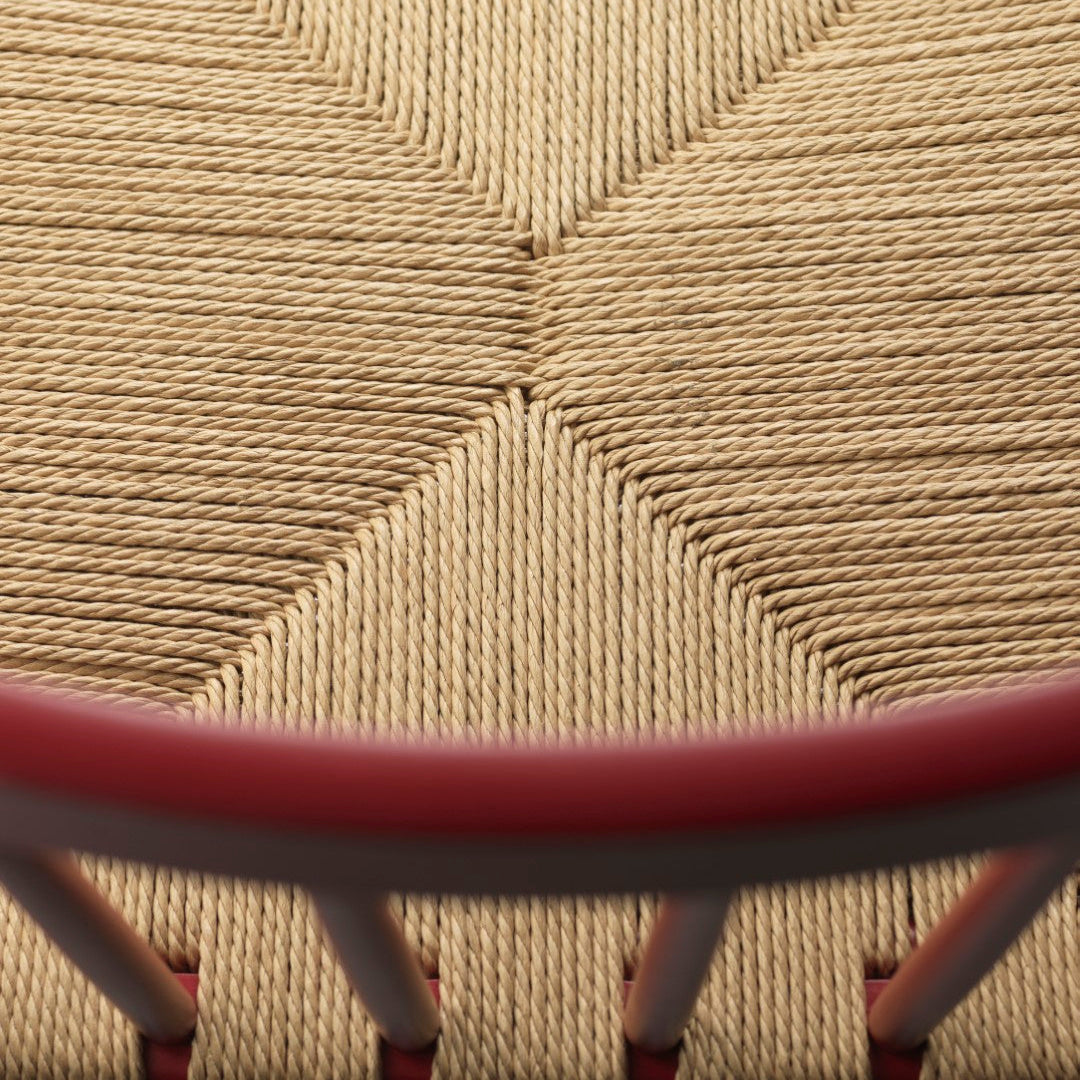 J80 Stol 2 stk i Bøg Ruby Red af Jørgen Bækmark - Detalje