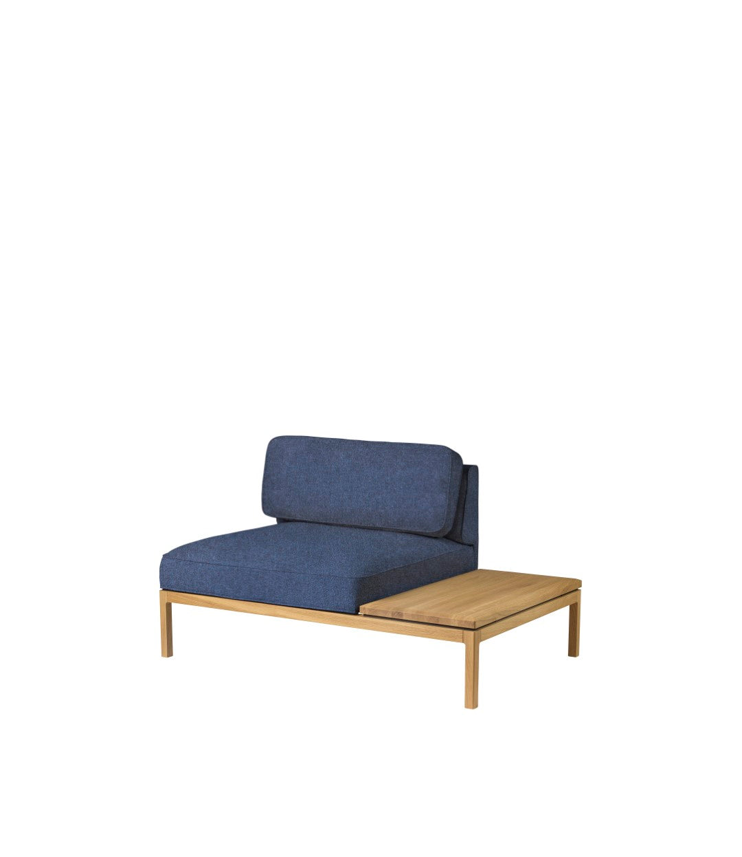 L37 7-9-13 Sofa Højre bordmodul 130 cm i Dark Blue af Thomas E. Alken