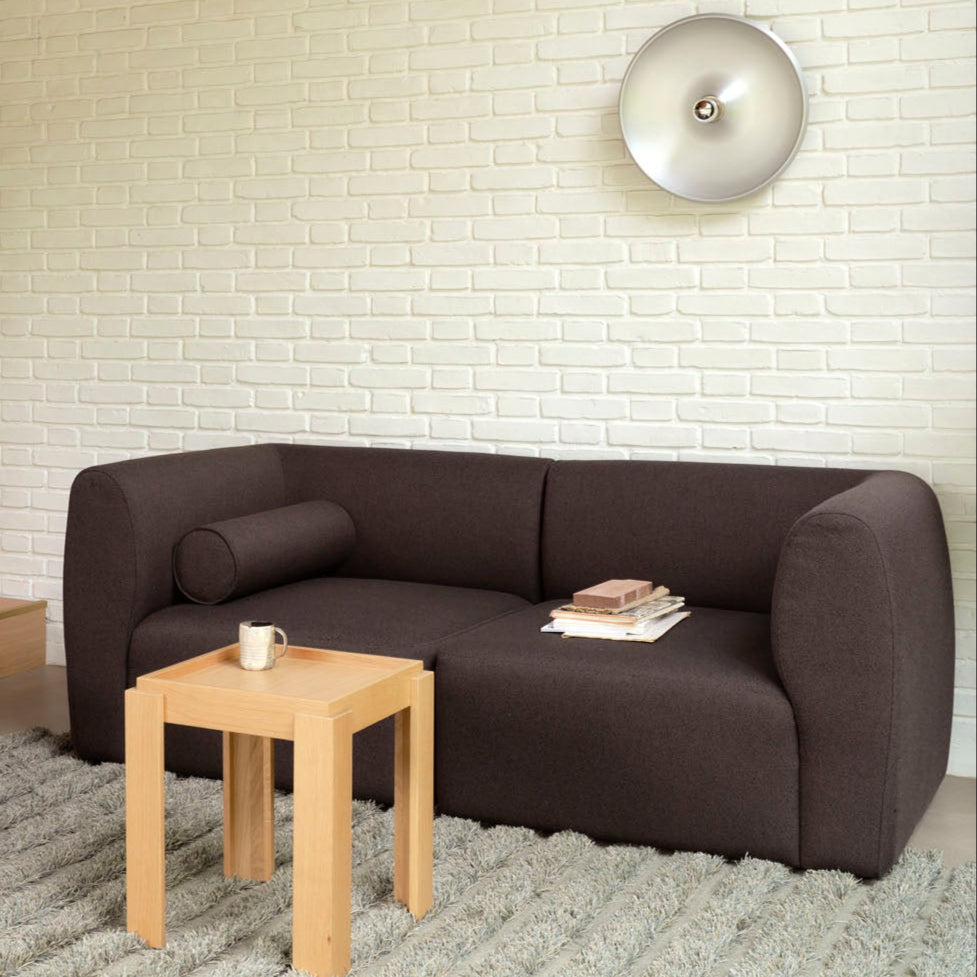 L47 Korinth Højre hjørne modul, MTO Bowen, Black-Brown (7030.21) af Krøyer & Sætter-Lassen