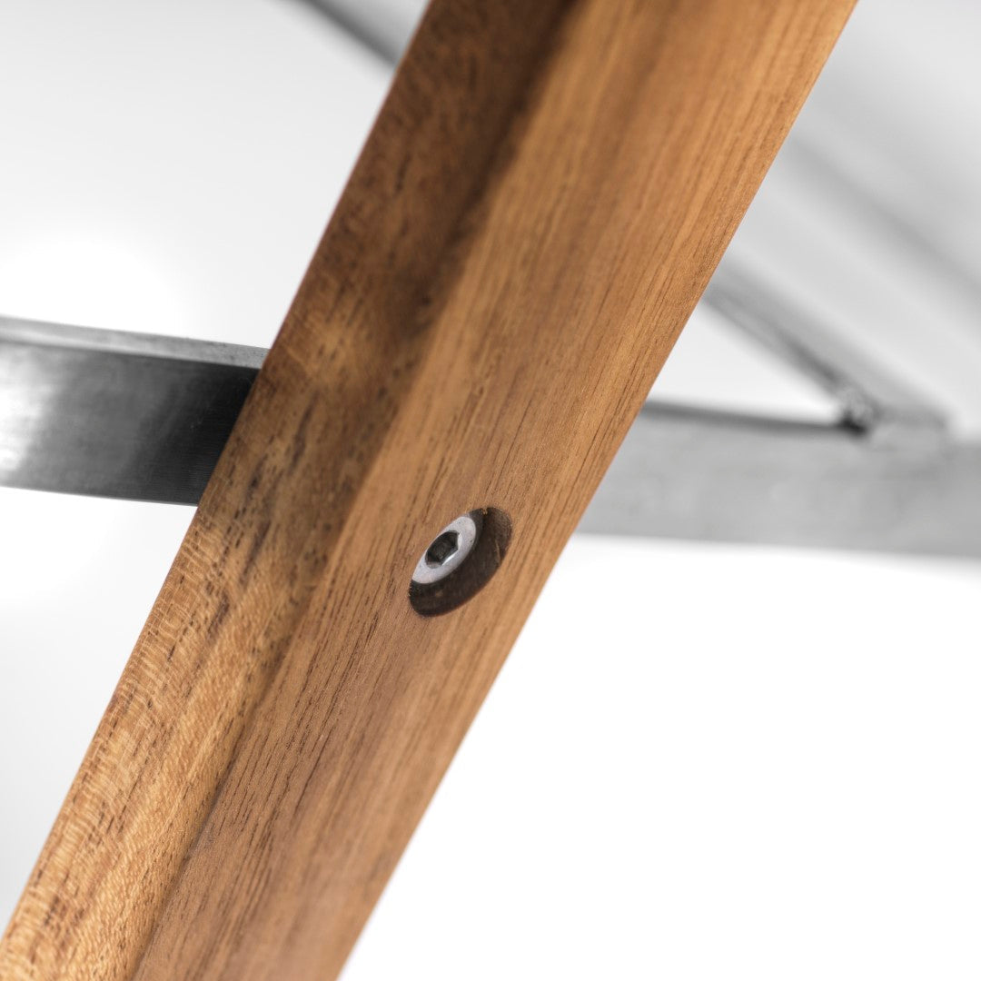 M24 Lilleø Altanbænk i Teaktræ af Thomas E. Alken