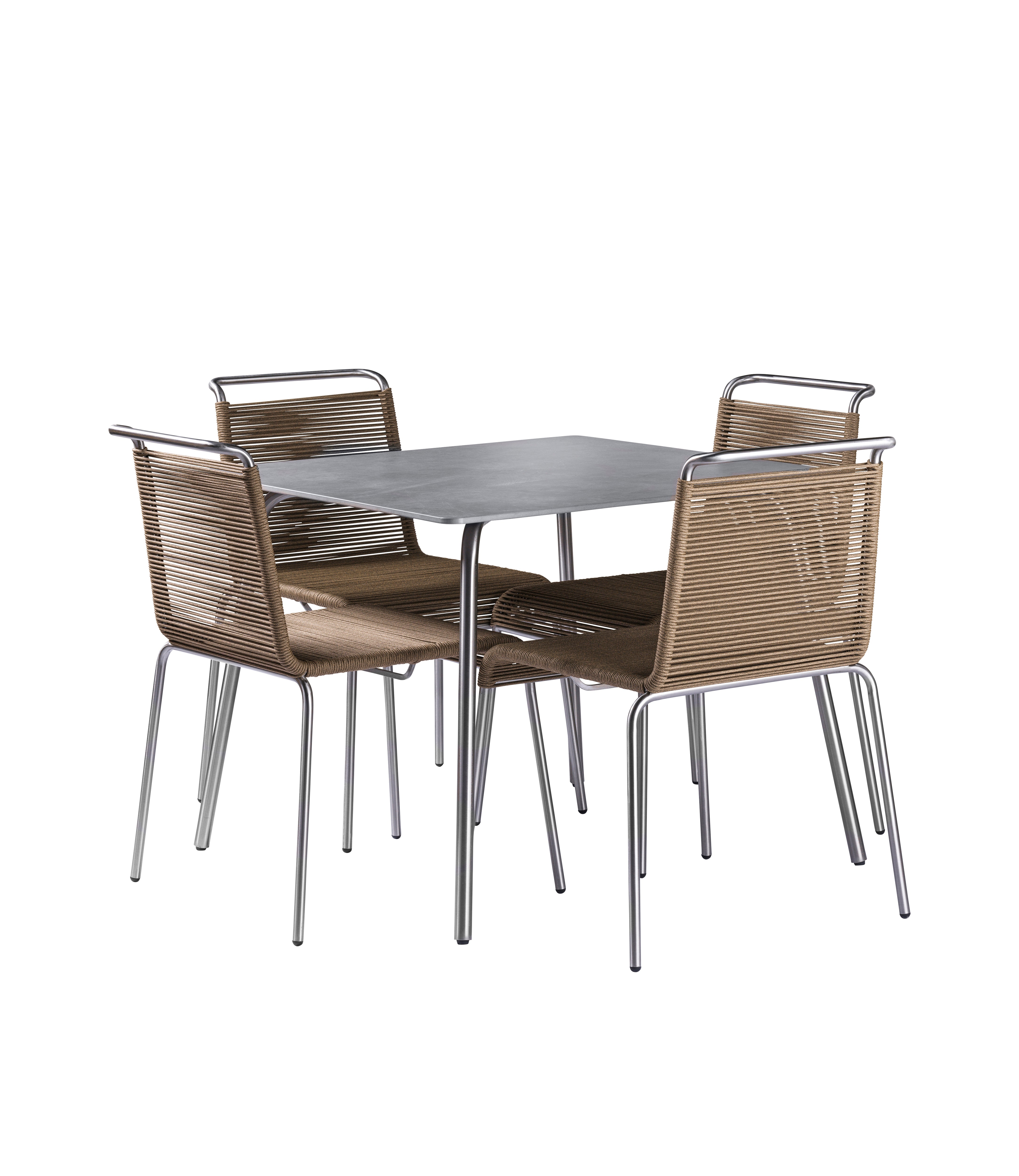 Teglgaard Lille Havesæt 90x90/Brun M20 & M21 af Salto & Sigsgaard