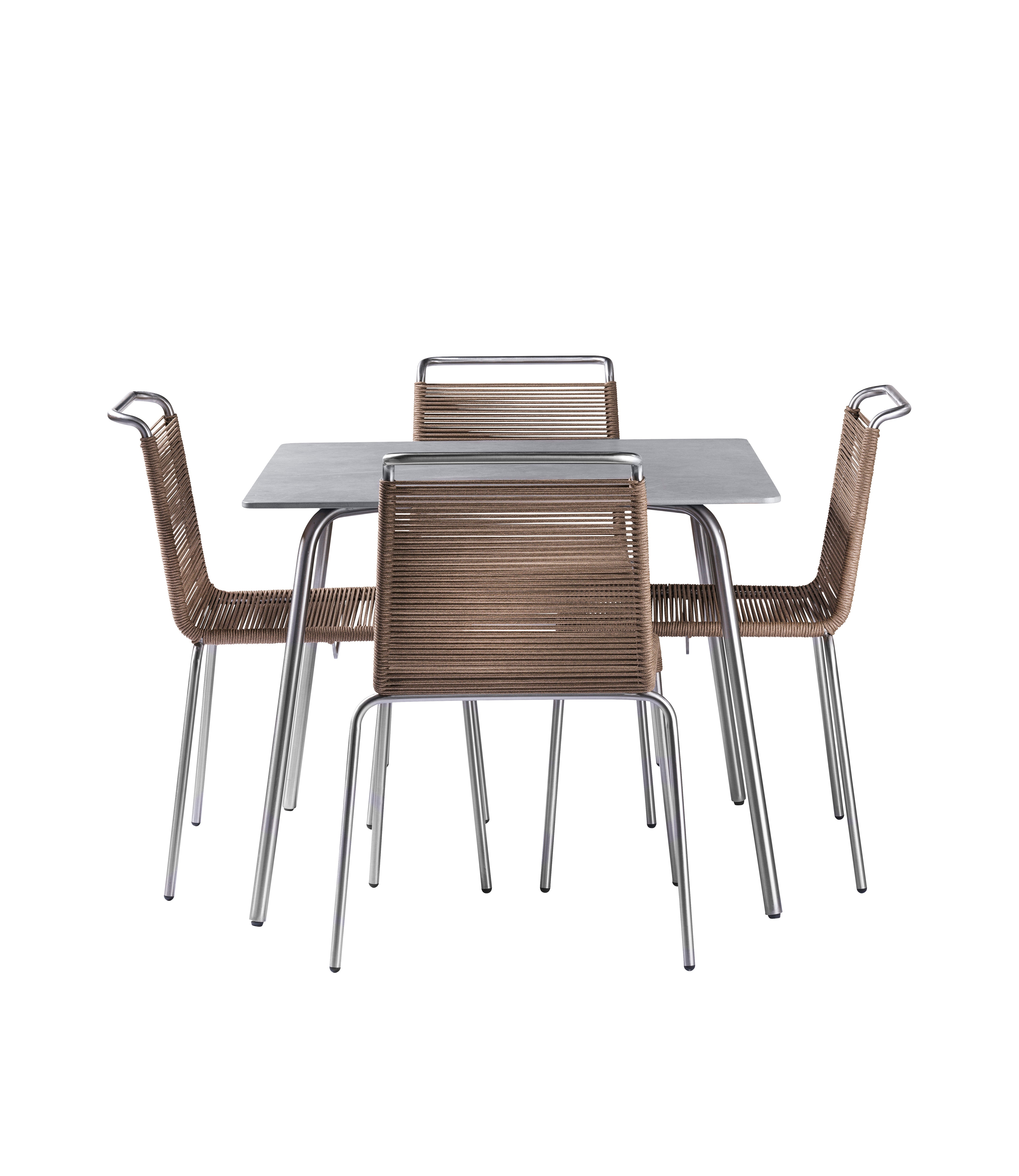 Teglgaard Lille Havesæt 90x90/Brun M20 & M21 af Salto & Sigsgaard