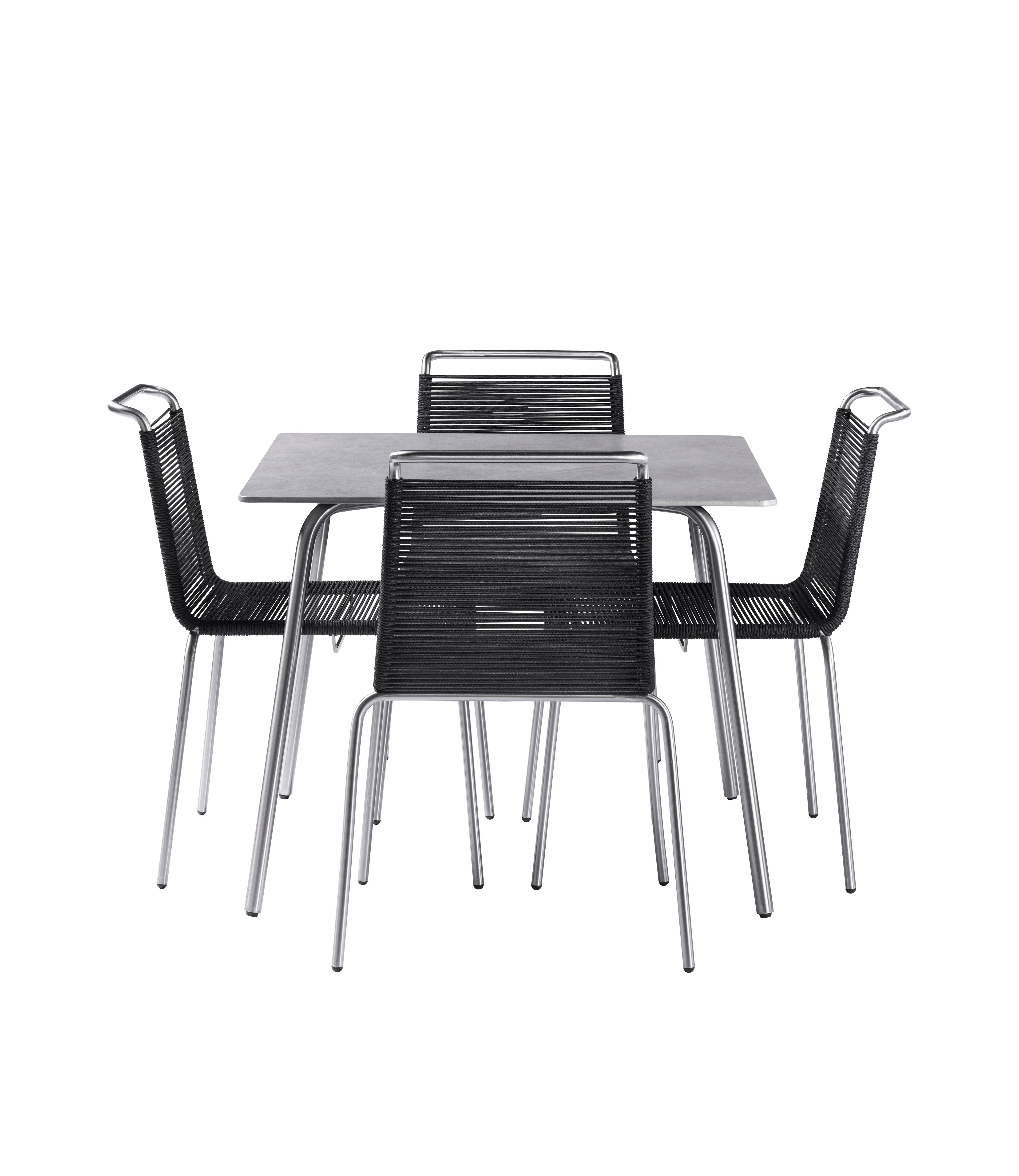 Teglgaard Lille Havesæt i 90x90/Sort M20 & M21 af Salto & Sigsgaard