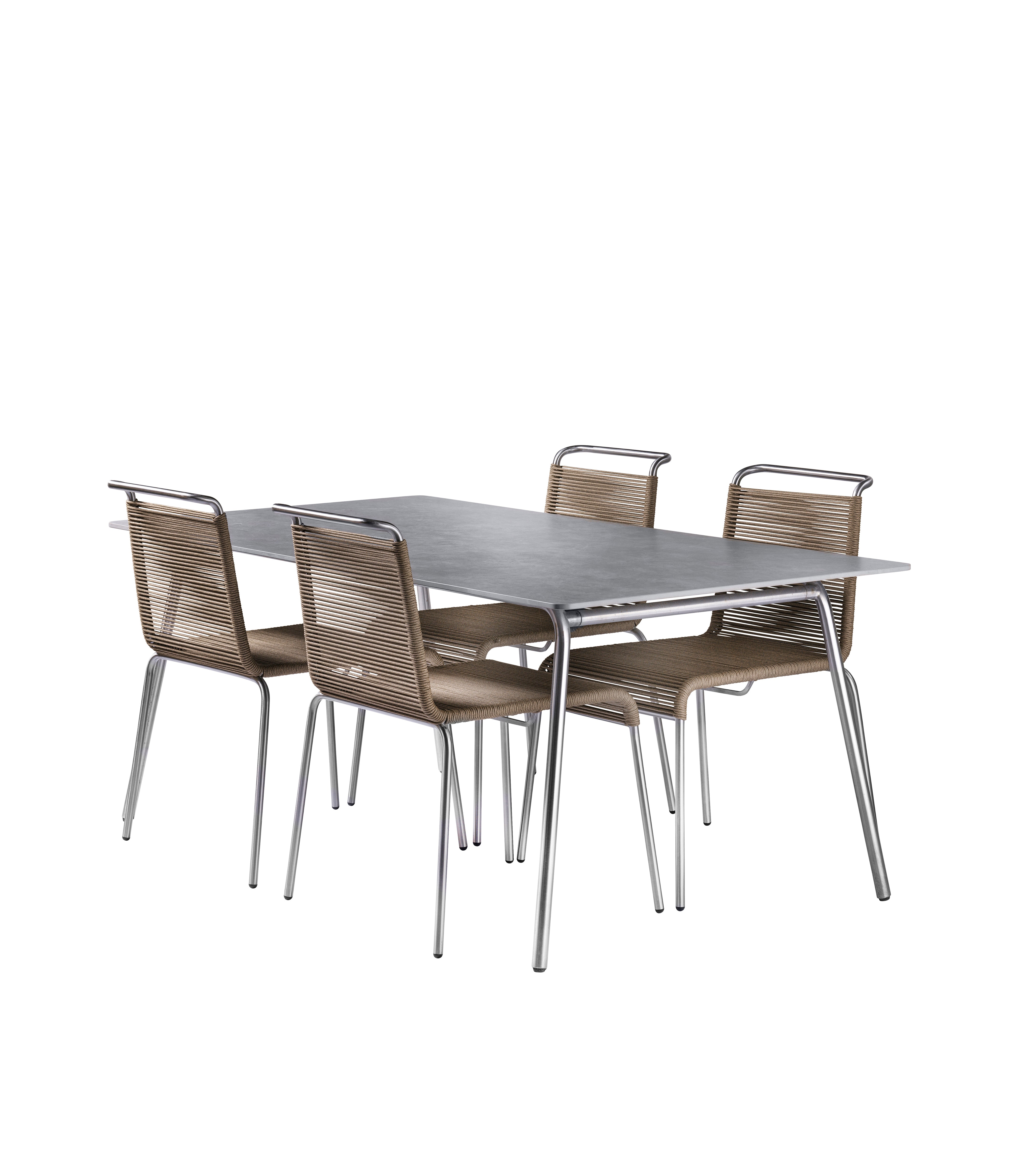 Teglgaard Stort Havesæt 90x180/Brun M20 & M21 af Salto & Sigsgaard