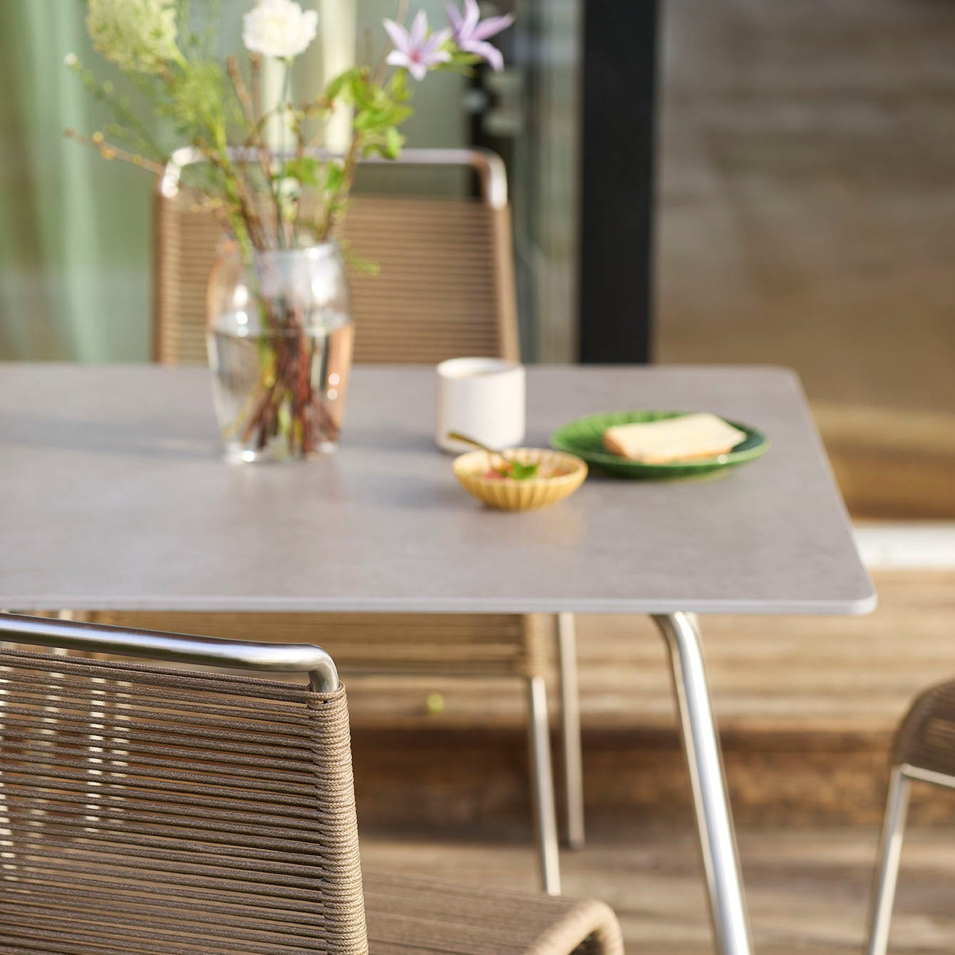 Teglgaard Stort Havesæt 90x180/Brun M20 & M21 af Salto & Sigsgaard - miljøbillede