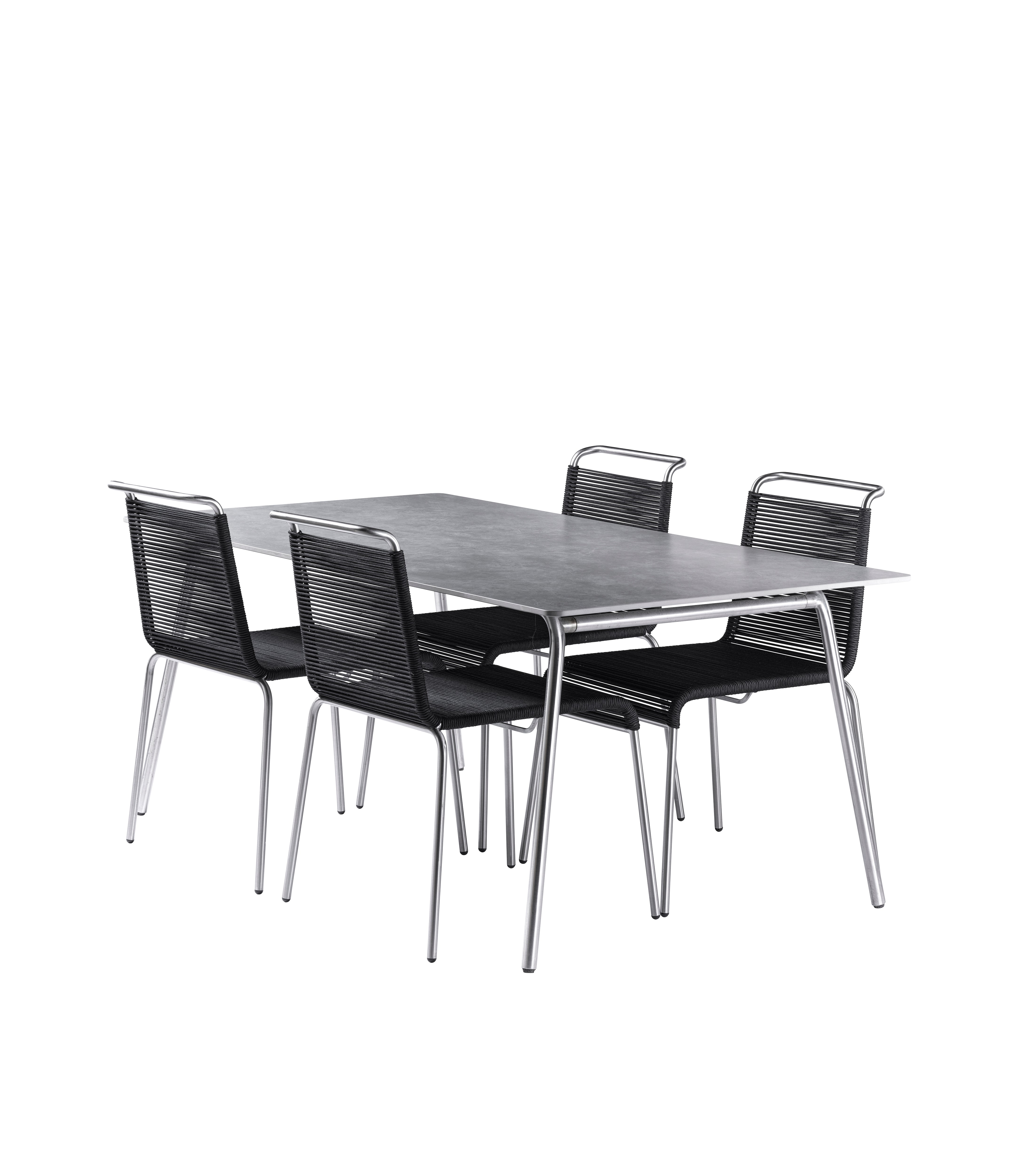 Teglgaard Stort Havesæt 90x180/Sort M20 & M21 af Salto & Sigsgaard