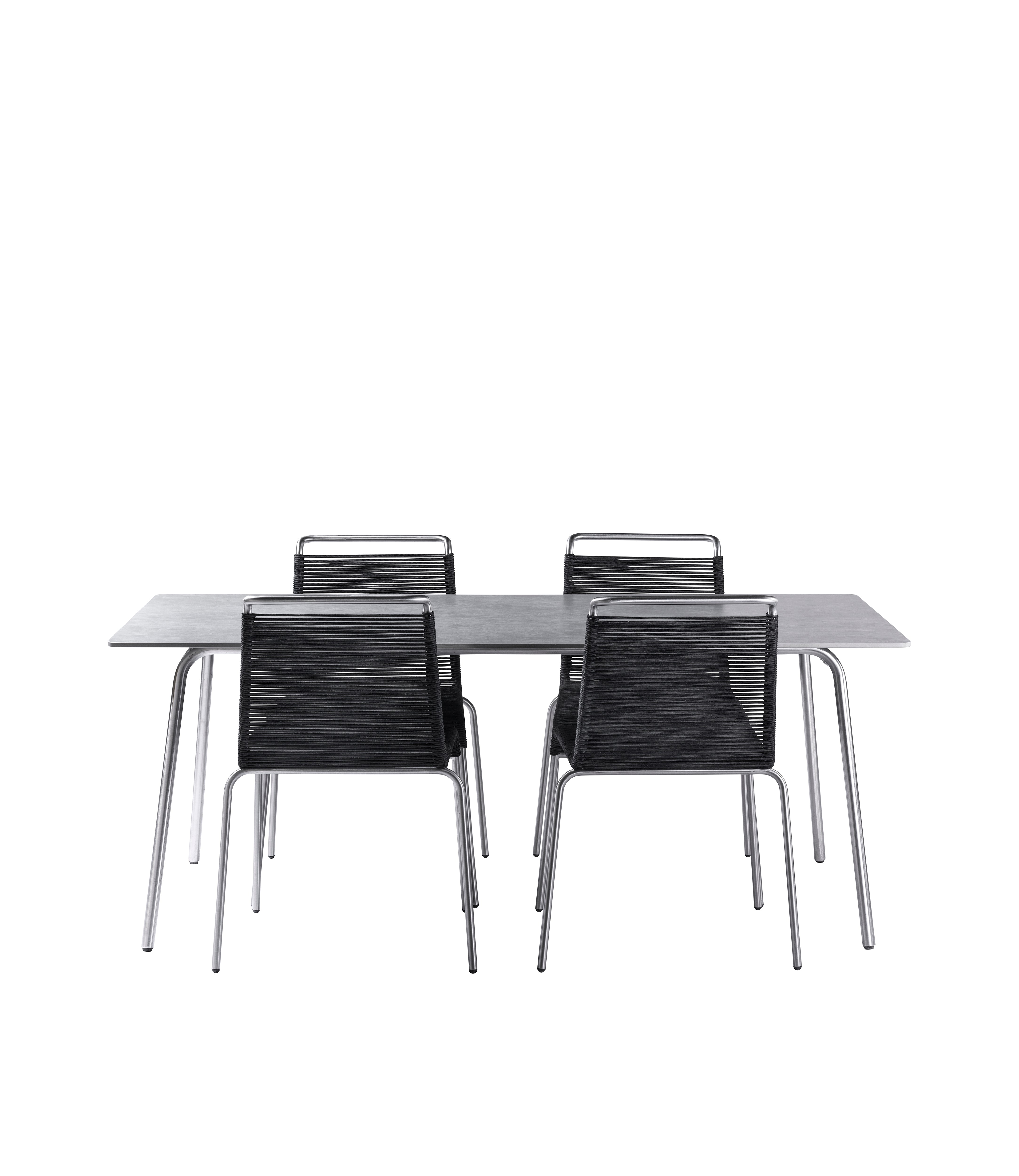 Teglgaard Stort Havesæt 90x180/Sort M20 & M21 af Salto & Sigsgaard