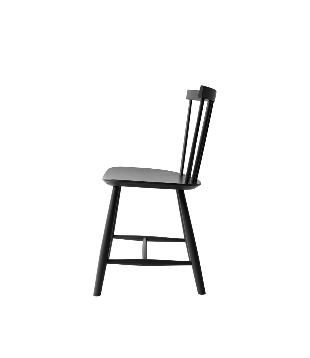J46 - Stol - 2 stk - Bøg - Jet Black