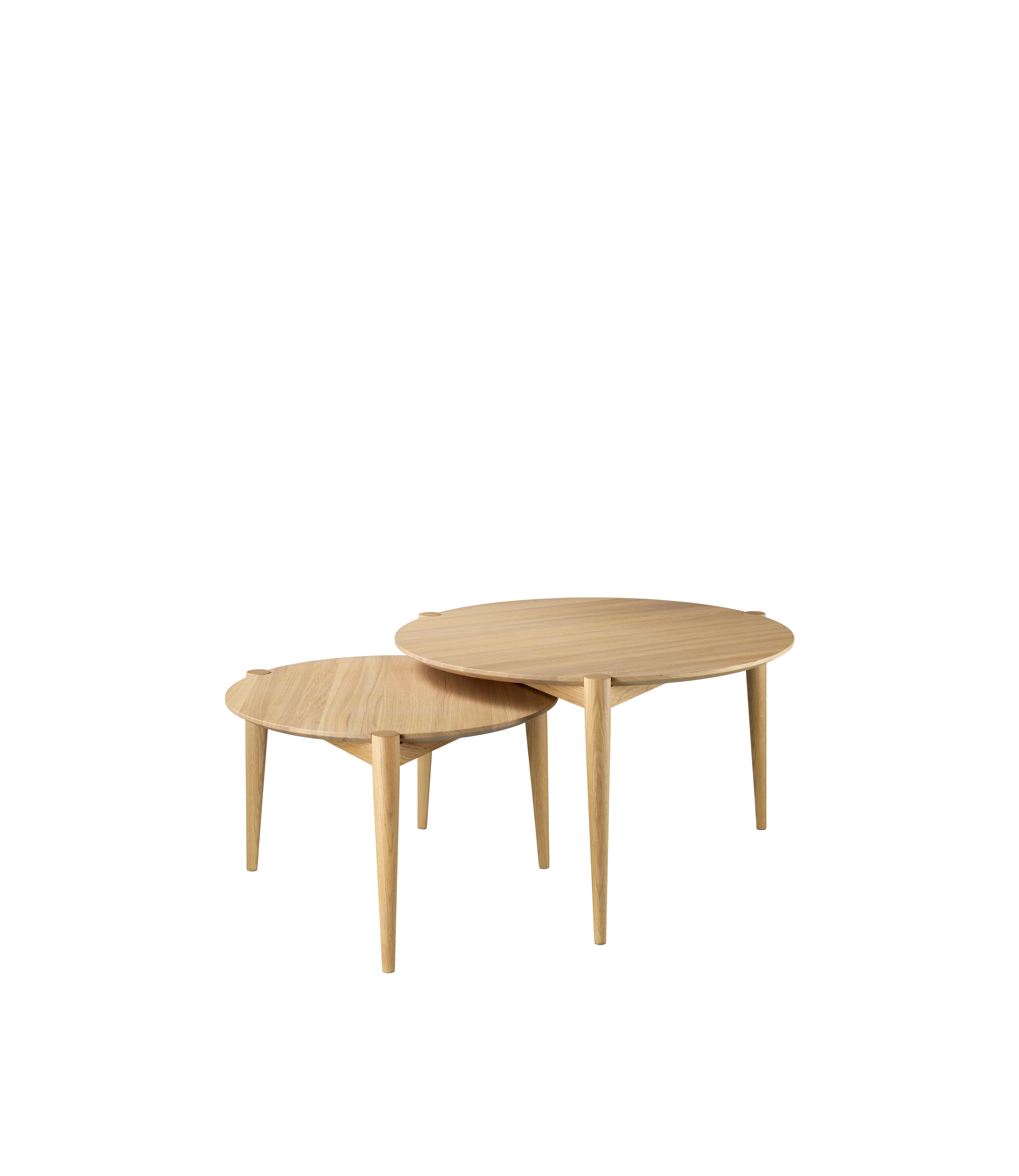 D102 Søs - Sofabord - Eg - Olieret - Ø70