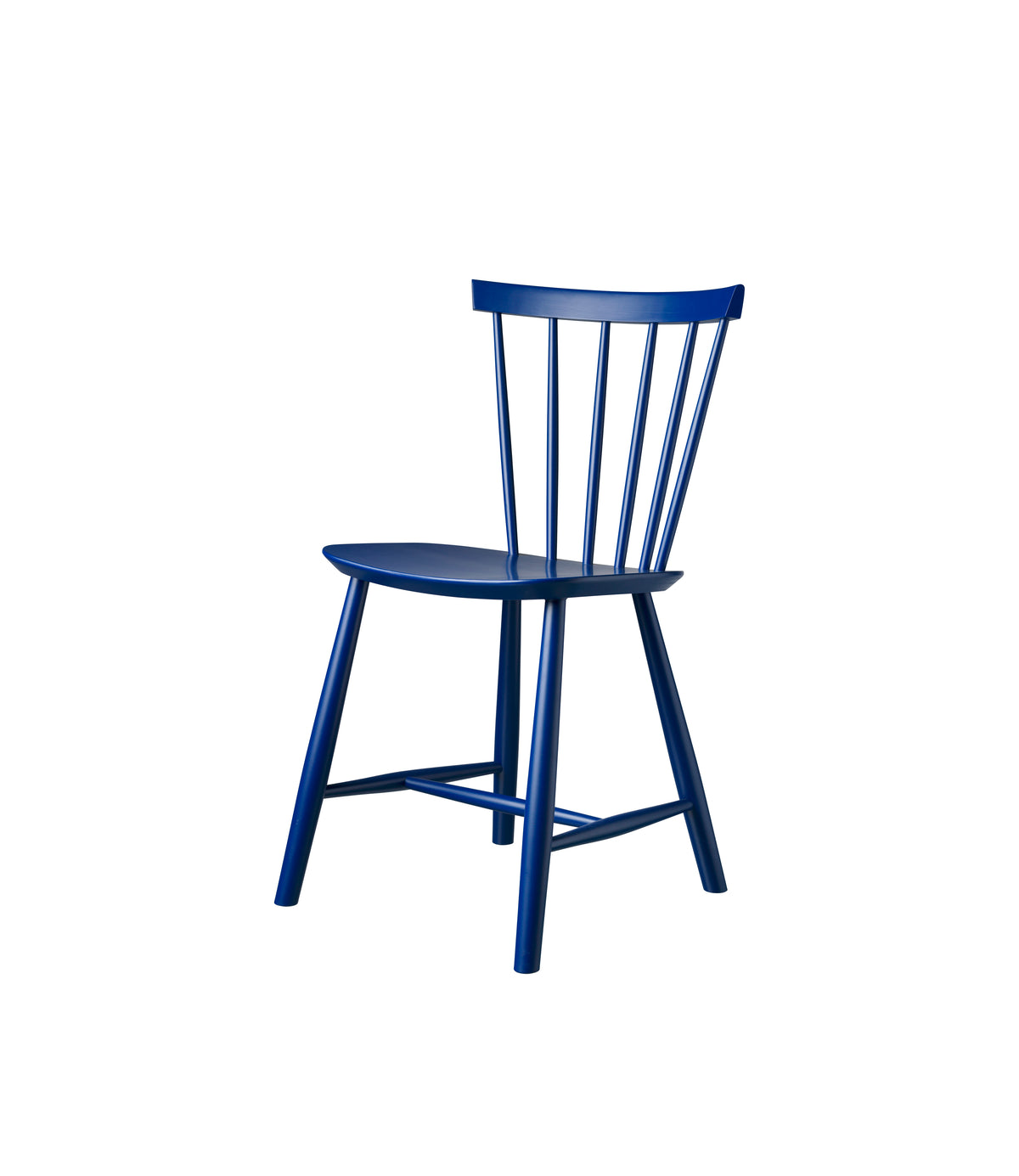 J46 - Stol - 2 stk - Bøg - Dark Blue