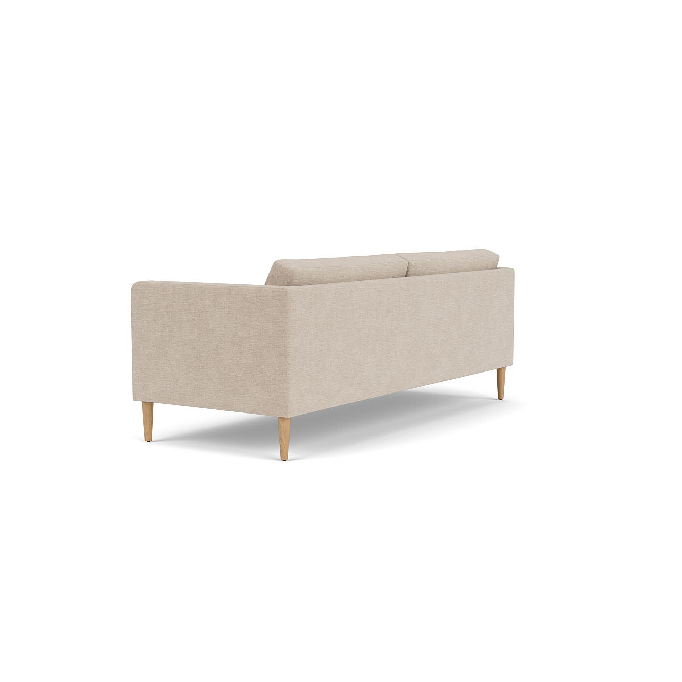 L42 Firhøj - 2,5 pers. sofa - Eg - Beige (213)