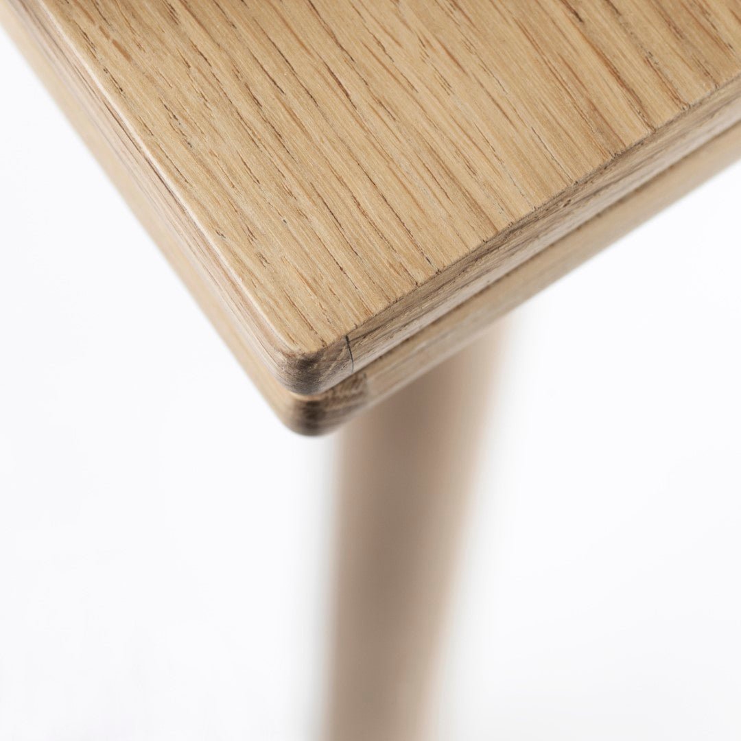 C35AH - Spisebord m/hollandsk udtræk - Eg