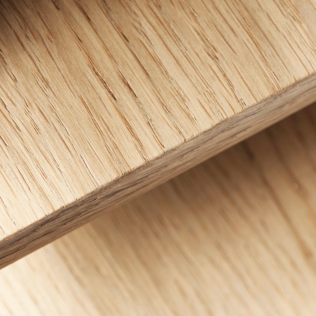 C35AH - Spisebord m/hollandsk udtræk - Eg