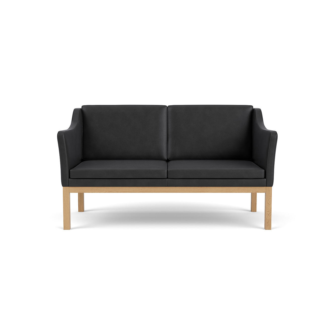 L45 - MK154 Mogens Koch - 2 pers. sofa - Black