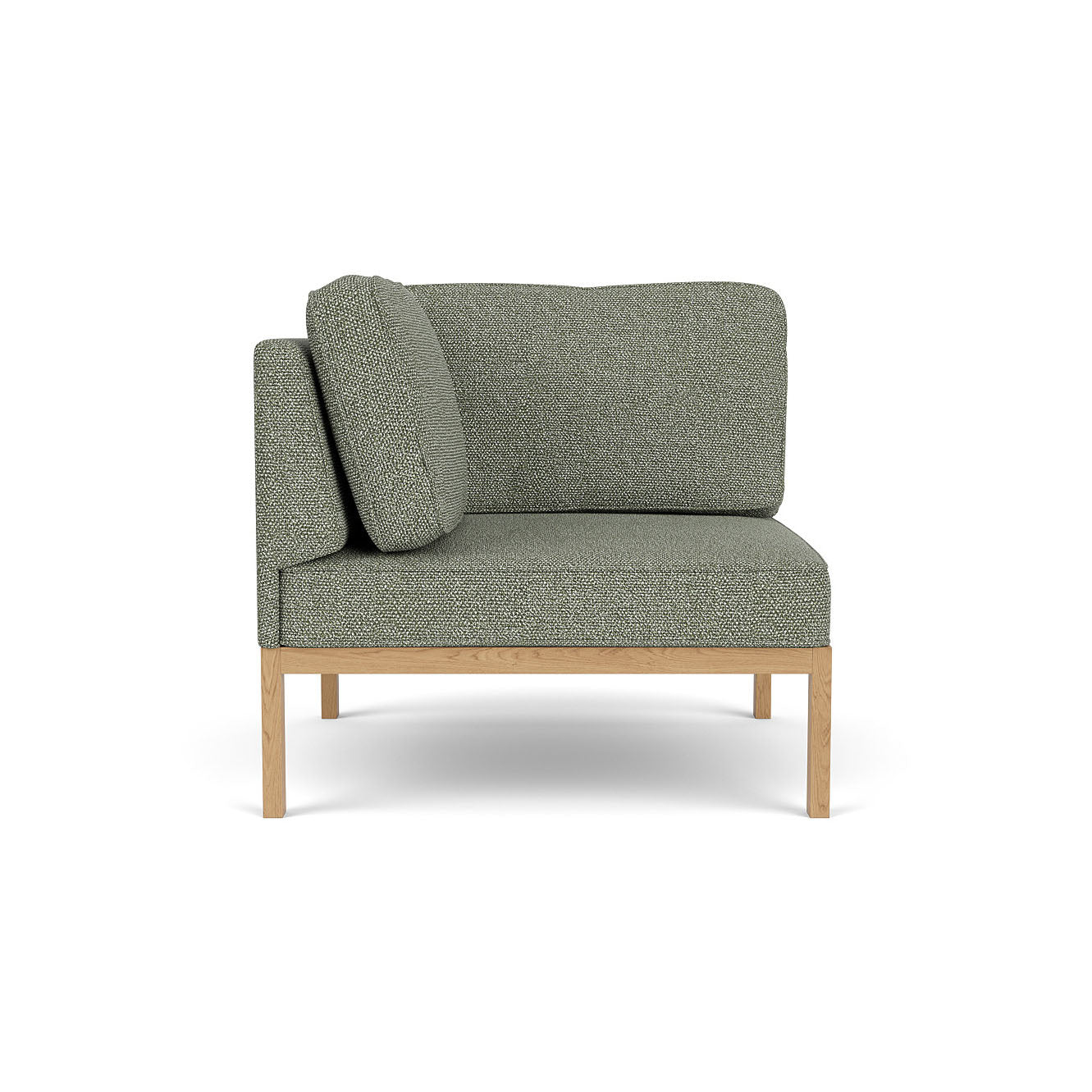 L37 - 7-9-13 - Venstre Hjørne 90 cm -Green-Melange