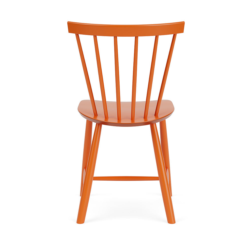 J46 - Stol - 2 stk - Bøg - Signal Orange