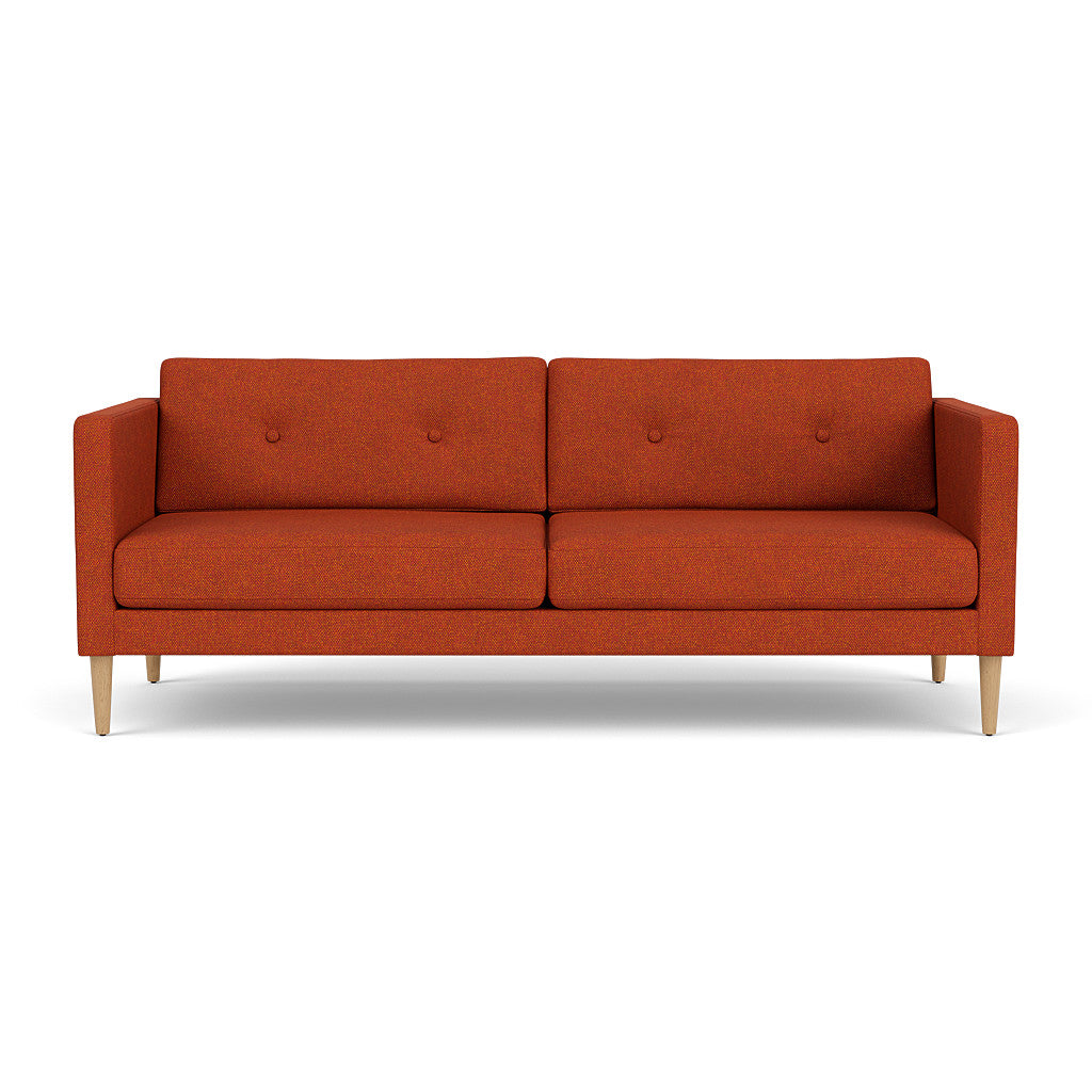 L42 Firhøj - 2,5 pers. sofa - Eg - Orange (13)