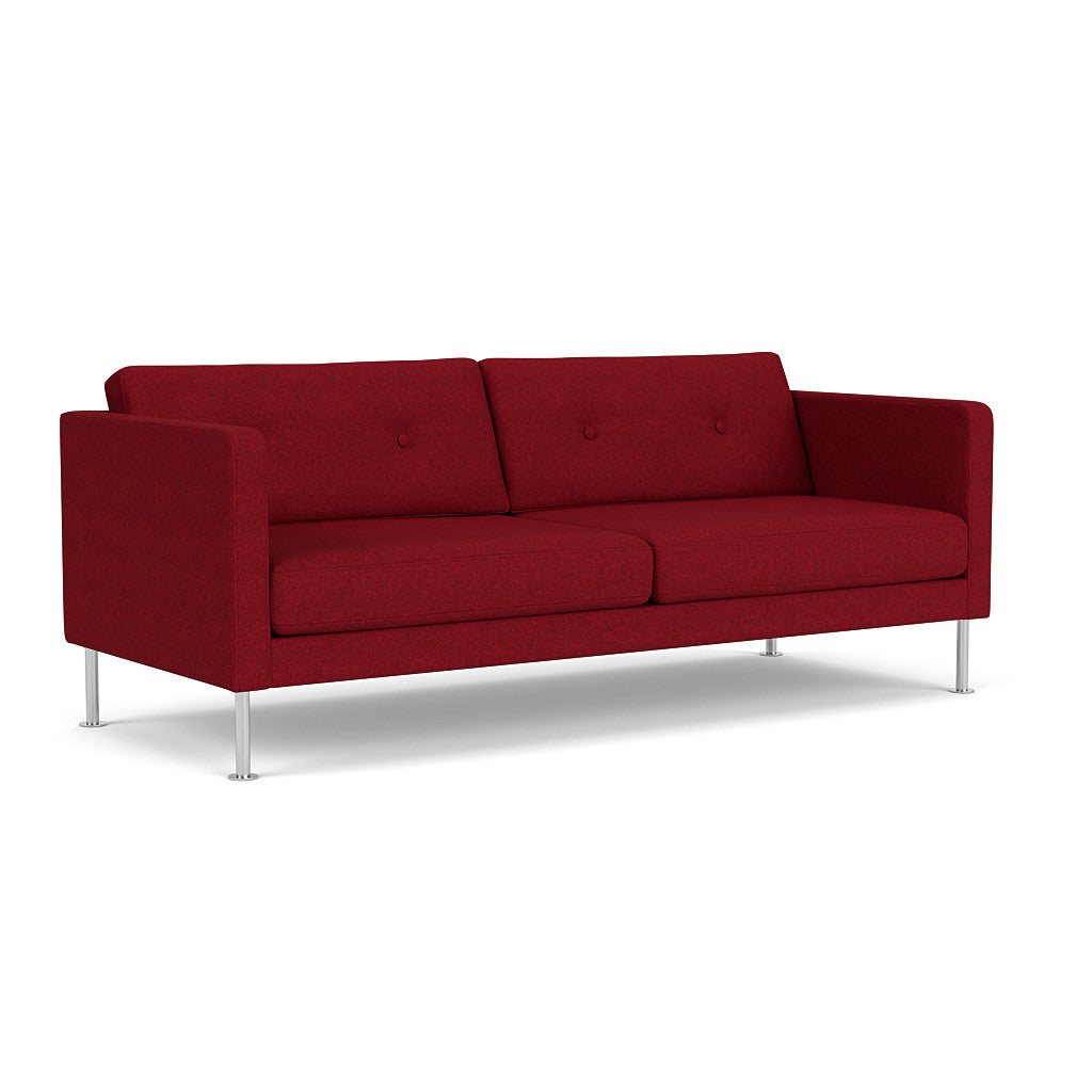 L42 Firhøj - 2,5 pers. sofa - Stål - Wine Red (14)