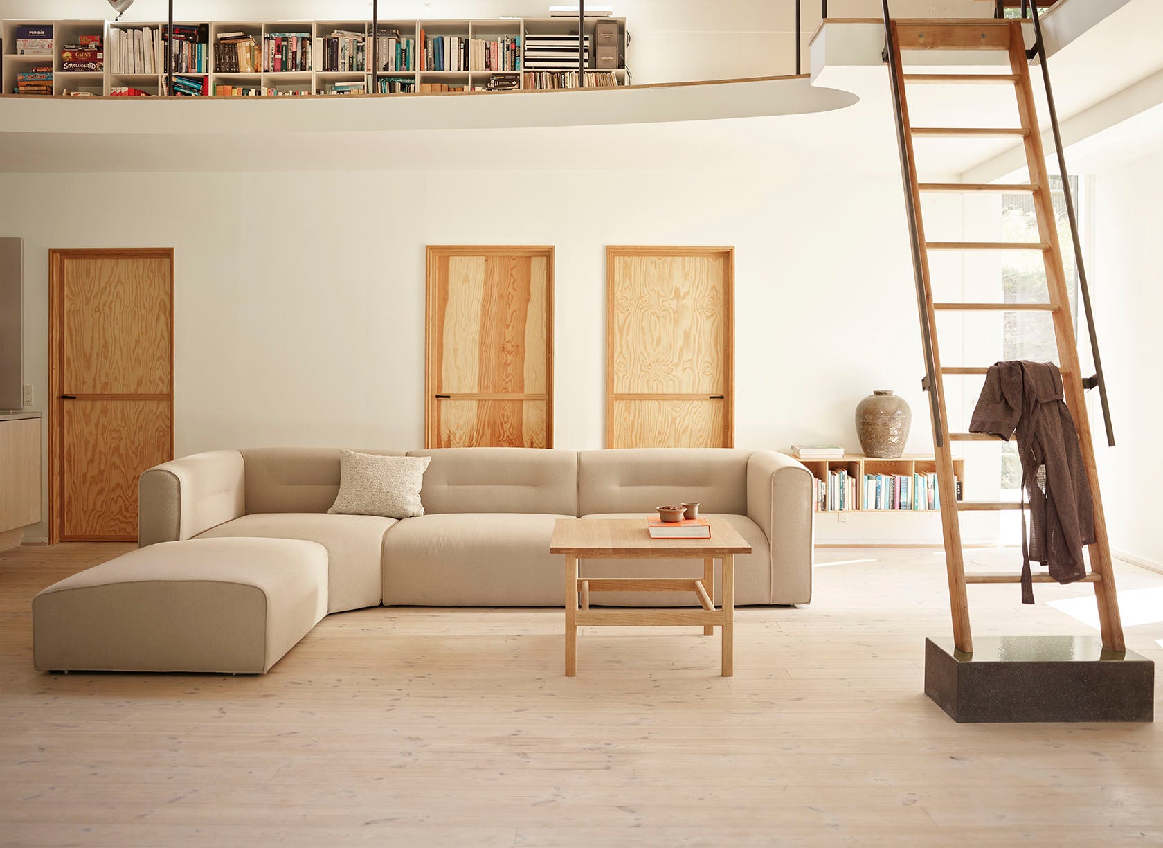 L44 Mols - Hjørnemodul - Beige