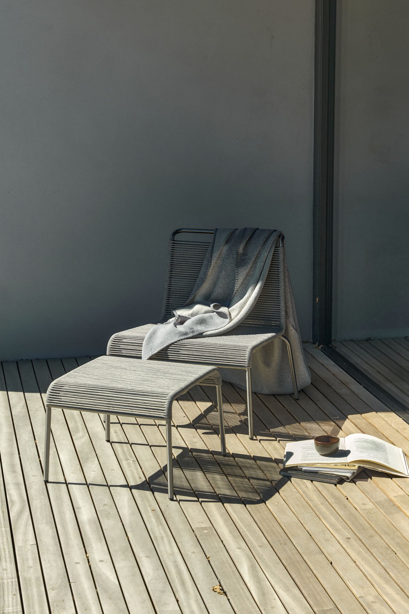 Teglgaard loungesæt designet af Salto & Sigsgaard