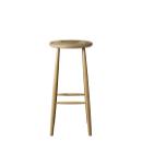 J165B - Bar stool round - Nordic Swan Ecolabelled
